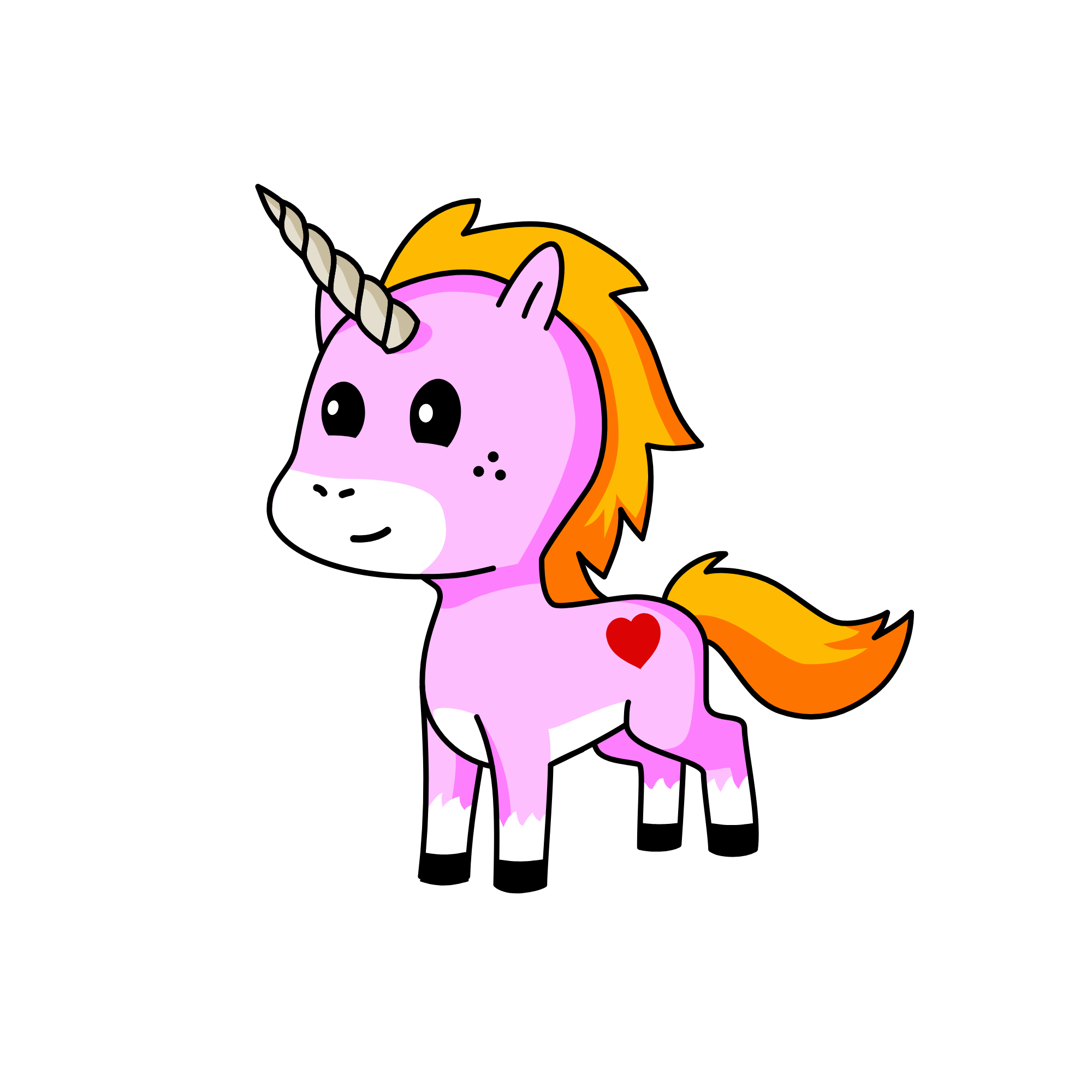 Queim, the unicorn