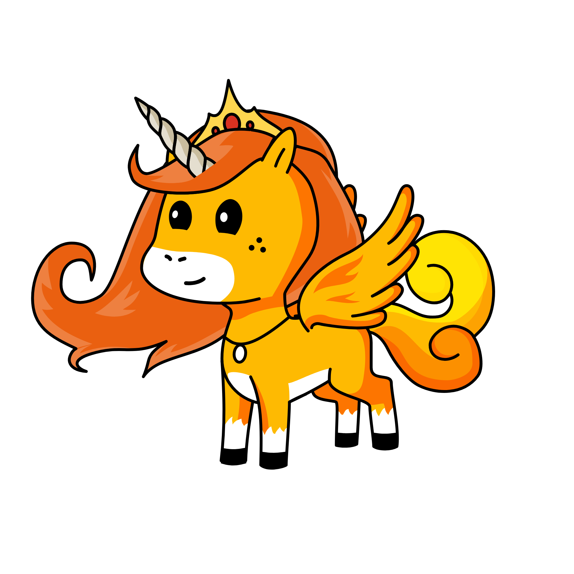 Queim Princesa Del Fuego, the unicorn