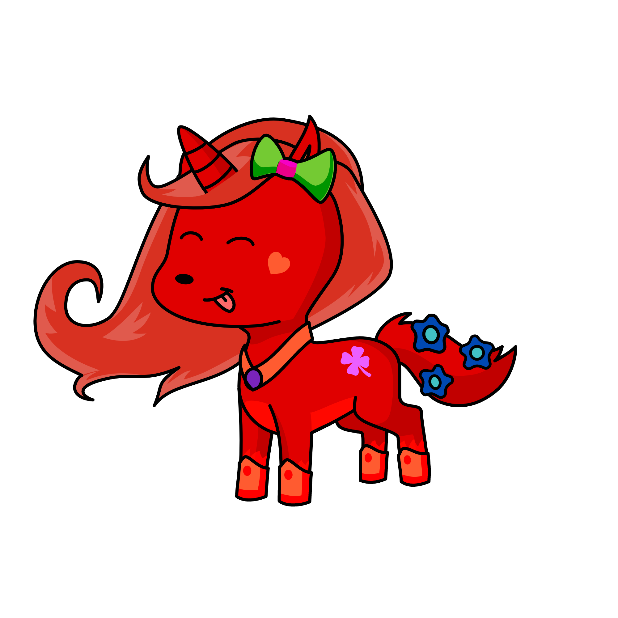 candy, the unicorn