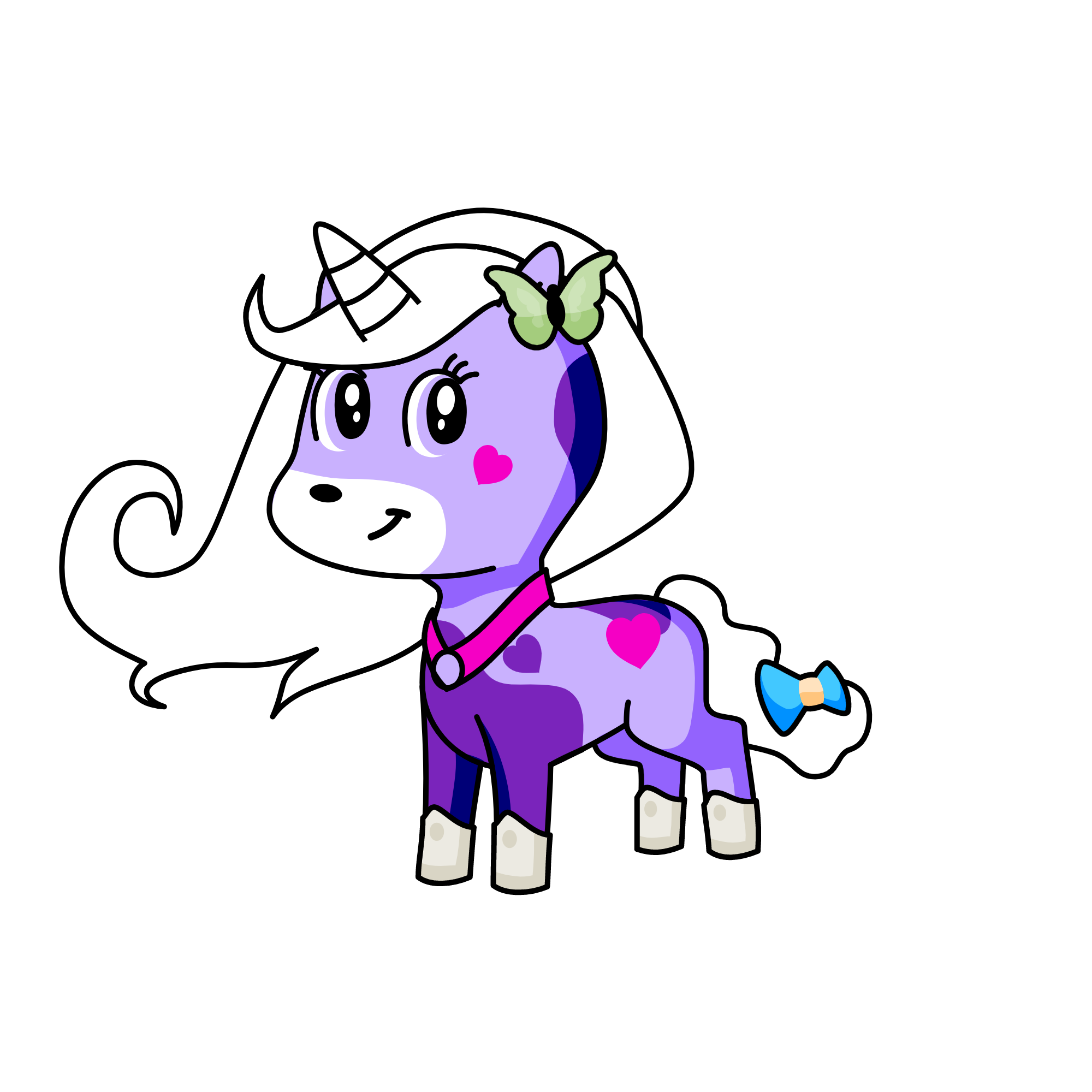 SNOW, the unicorn