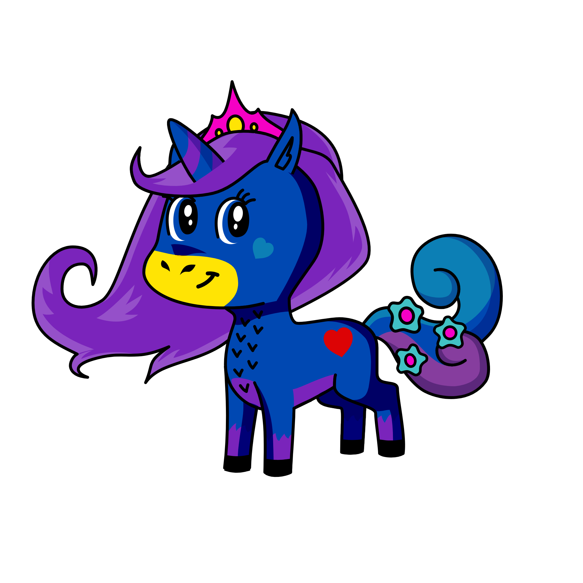 LUNA, the unicorn