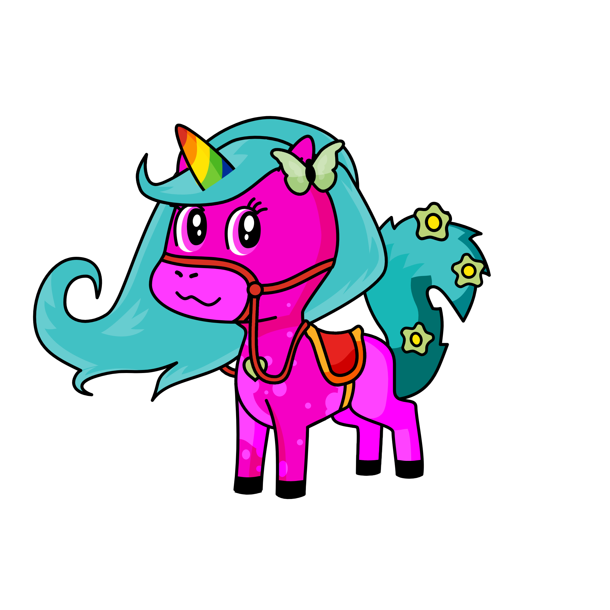 Candypop, the unicorn