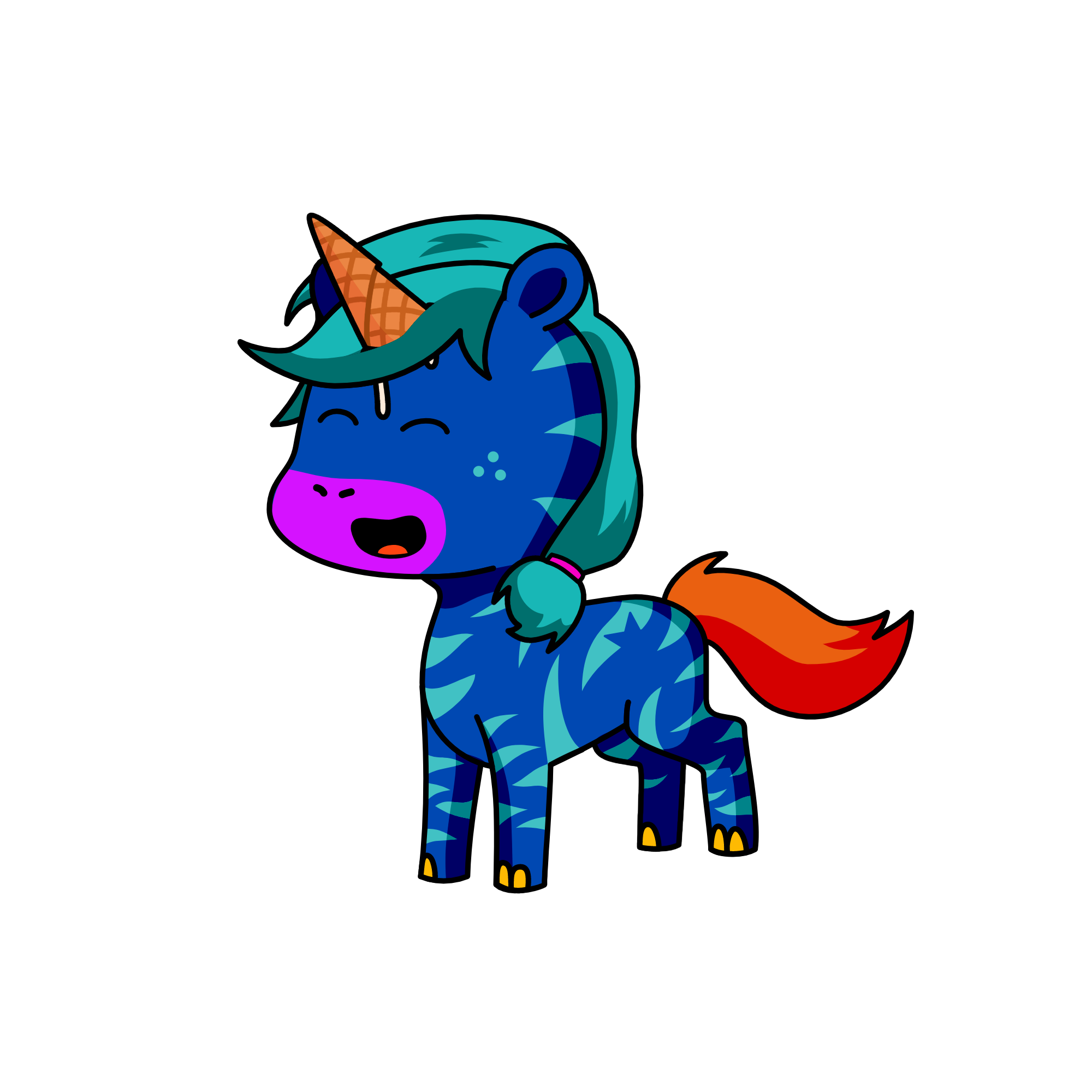 Beautiful, the unicorn