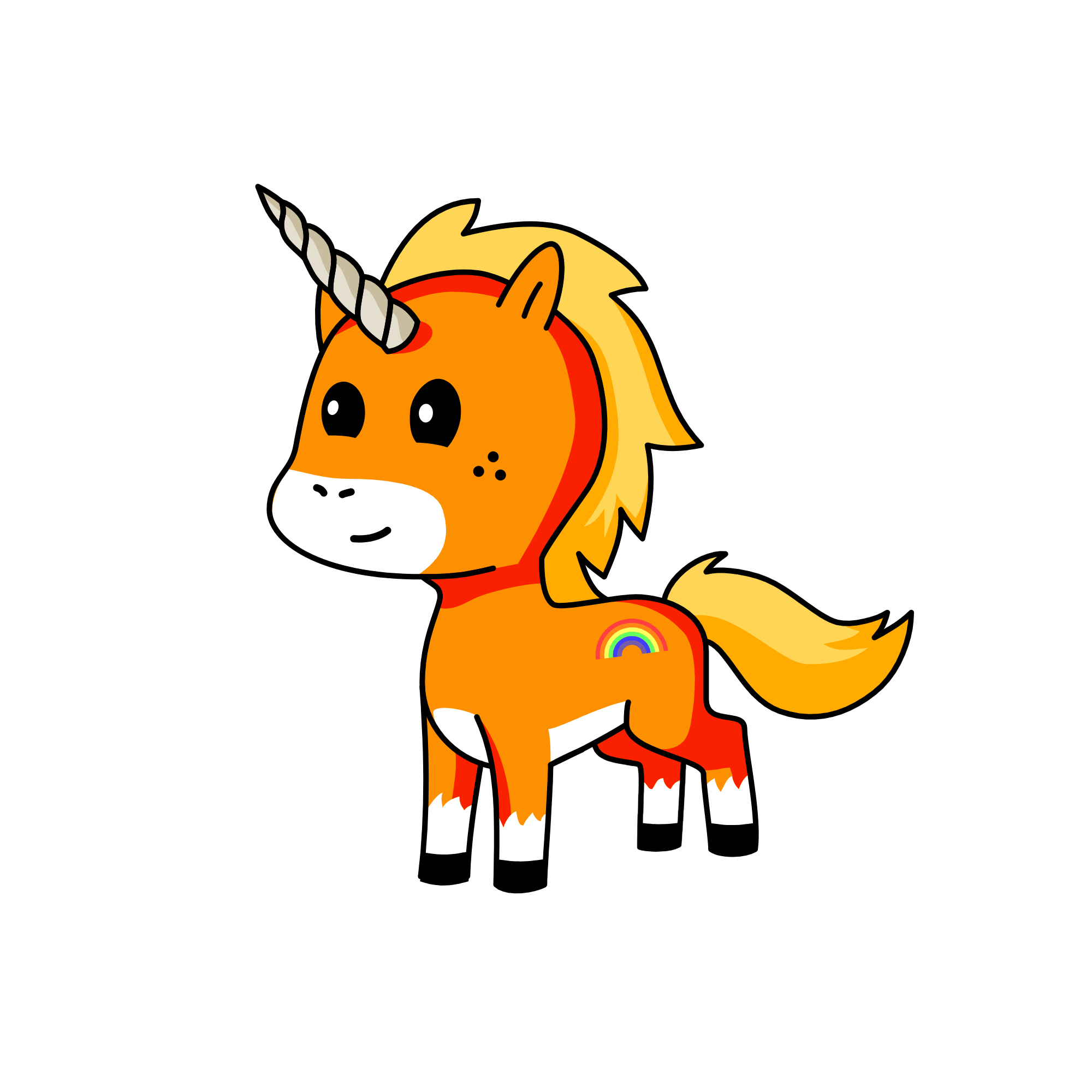 Funnicorn, the unicorn