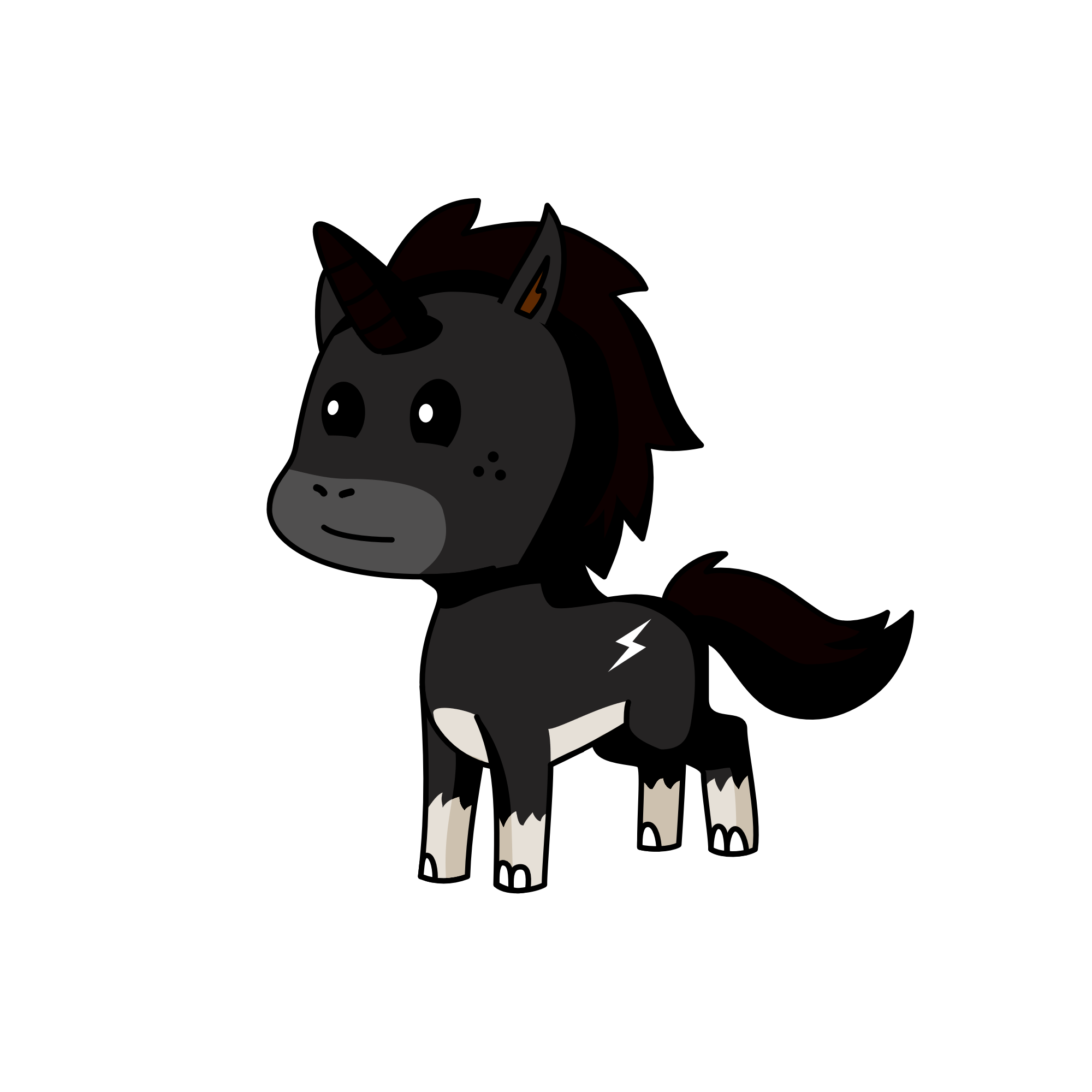 darkicorn, the unicorn