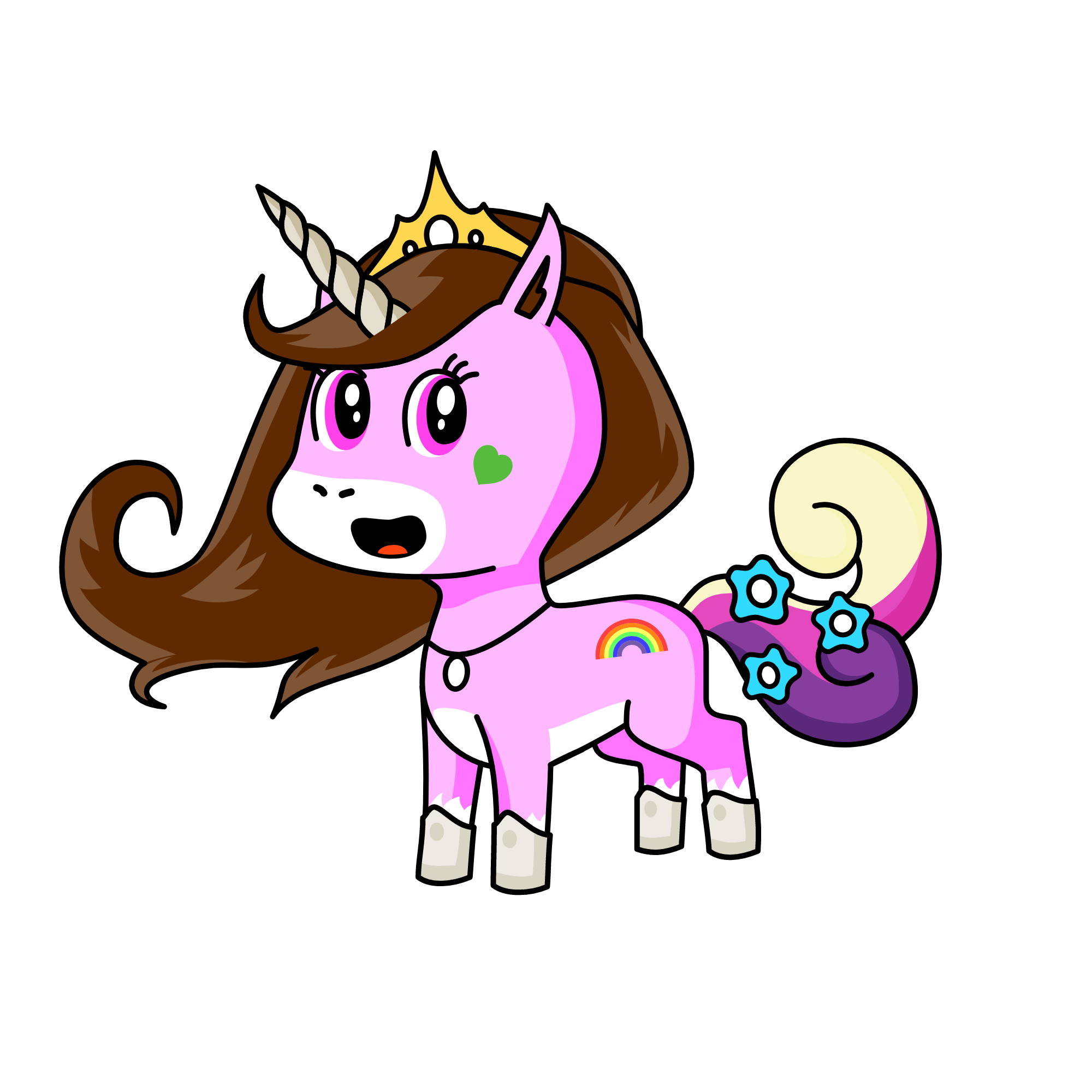 Fancy, the unicorn