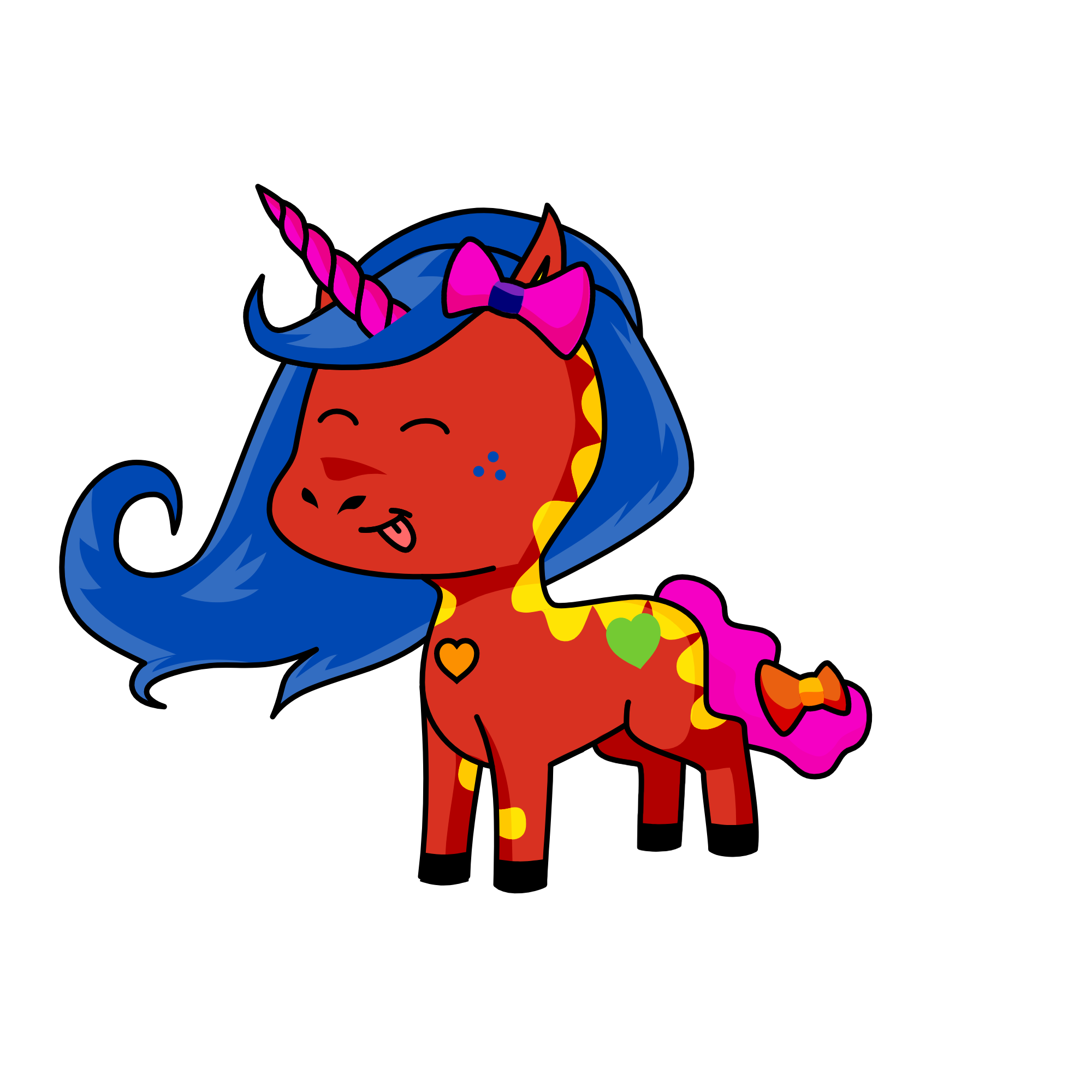 😍😍😍Wow, the unicorn