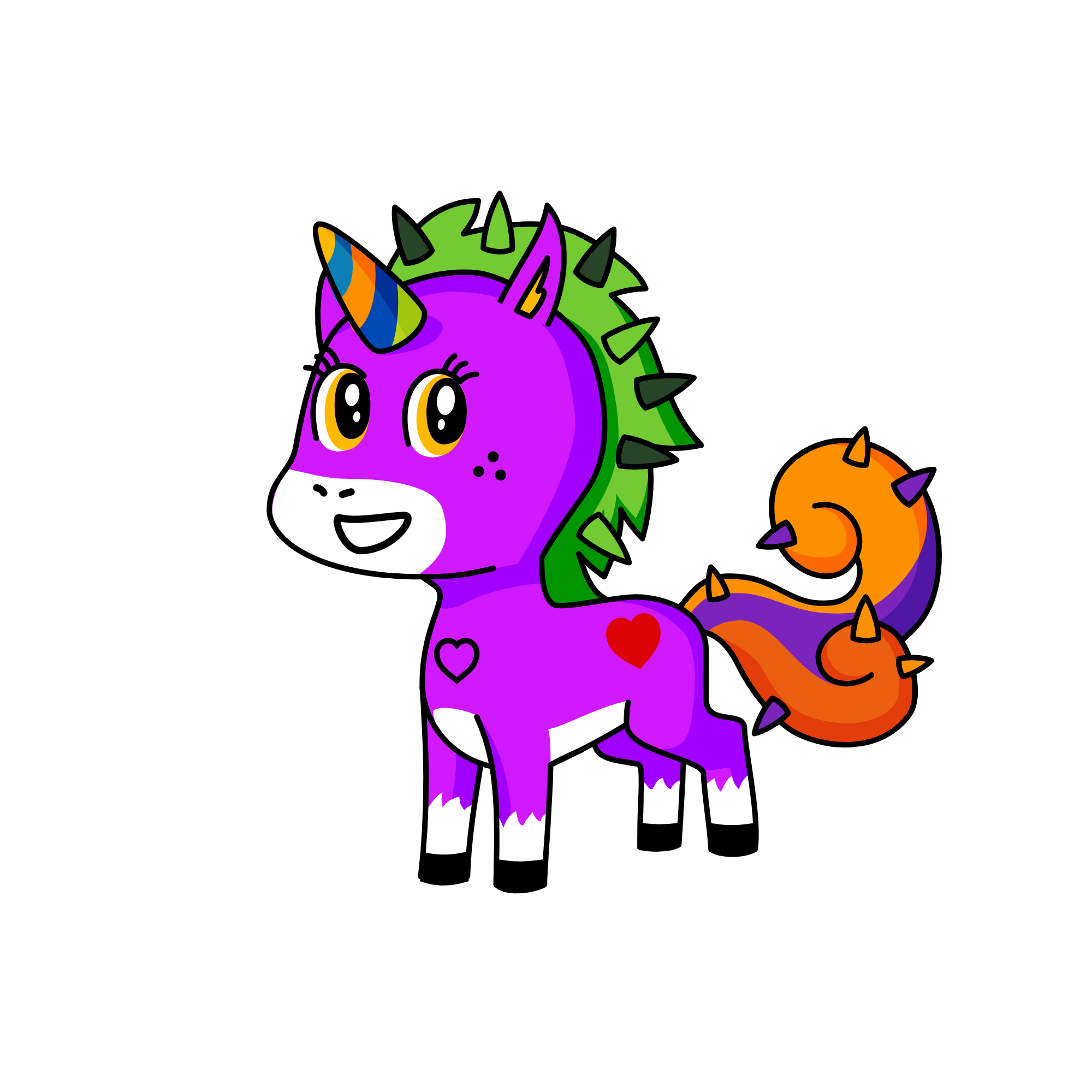 The King Of Nature, the unicorn