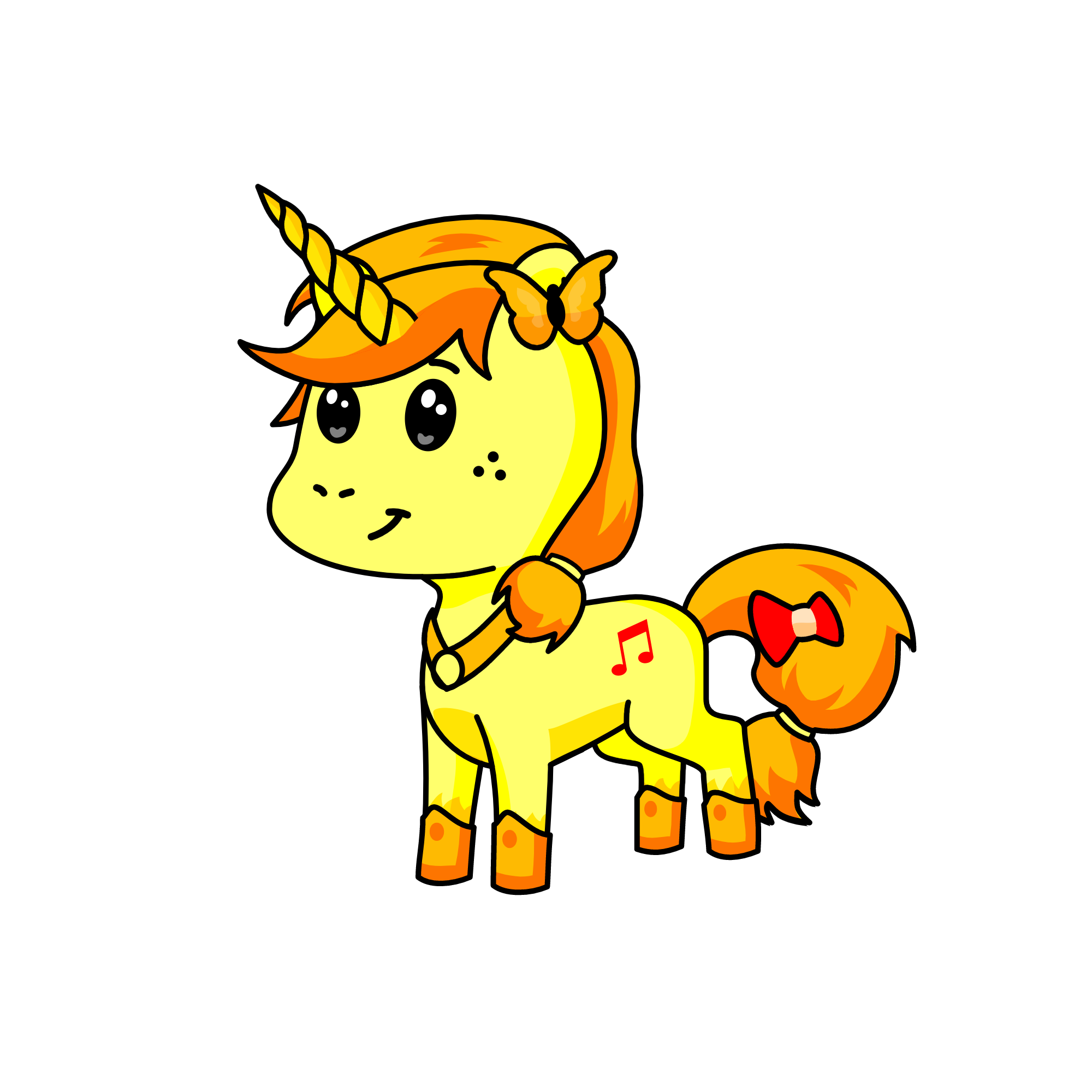 Teeca, the unicorn
