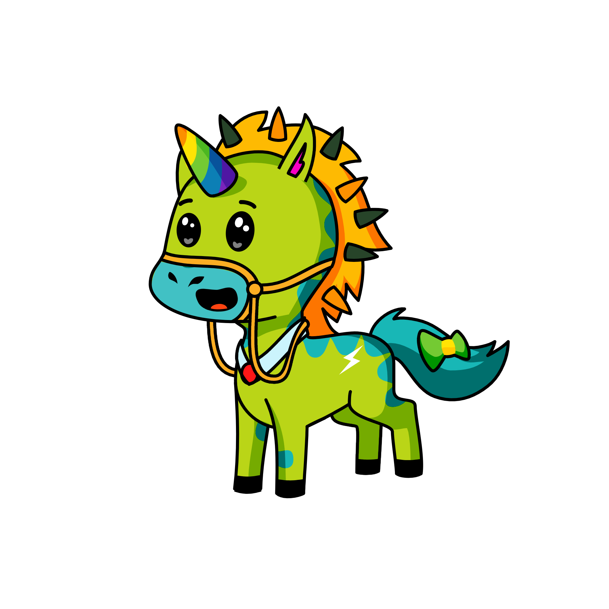 Cutiecorn, the unicorn