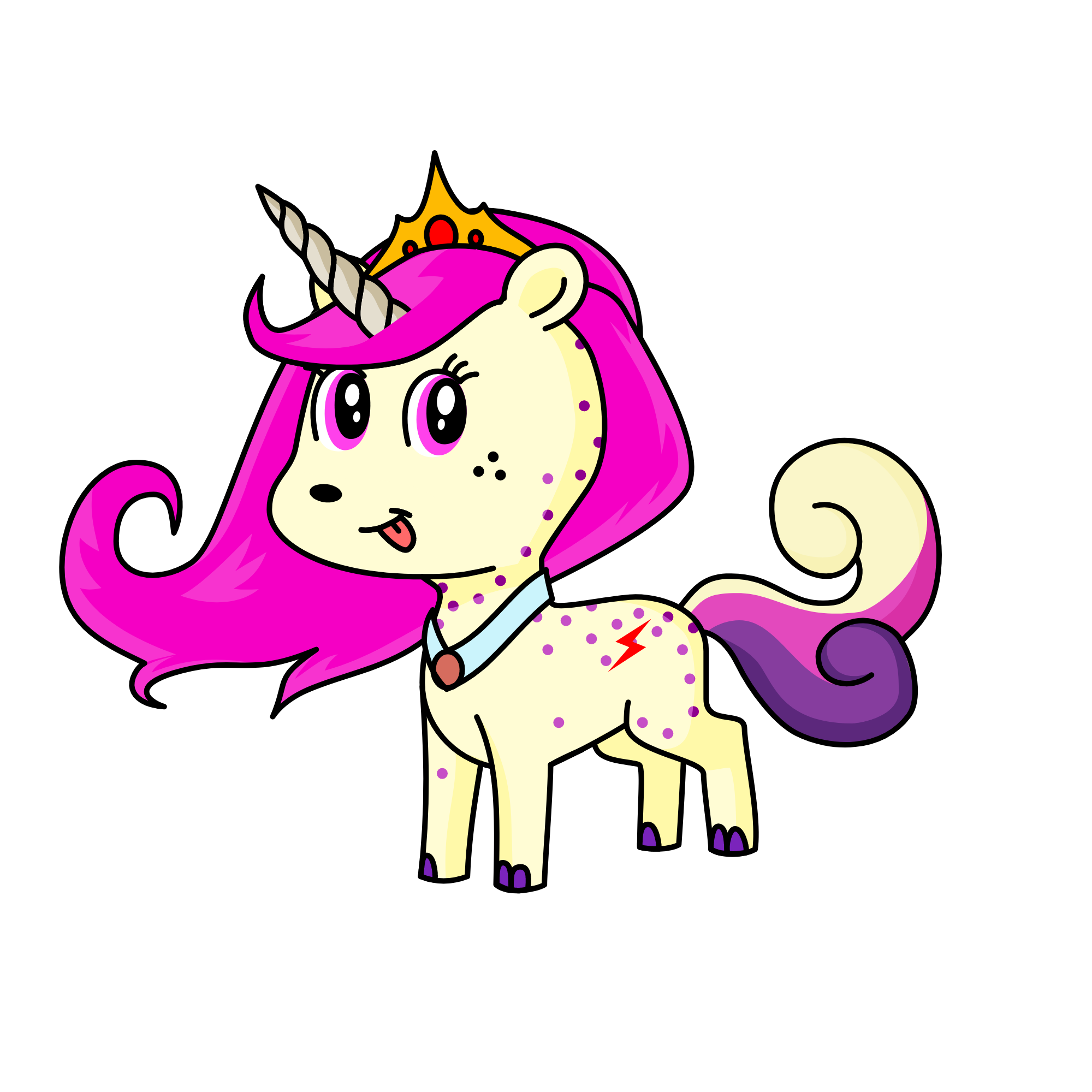 Naunau, the unicorn