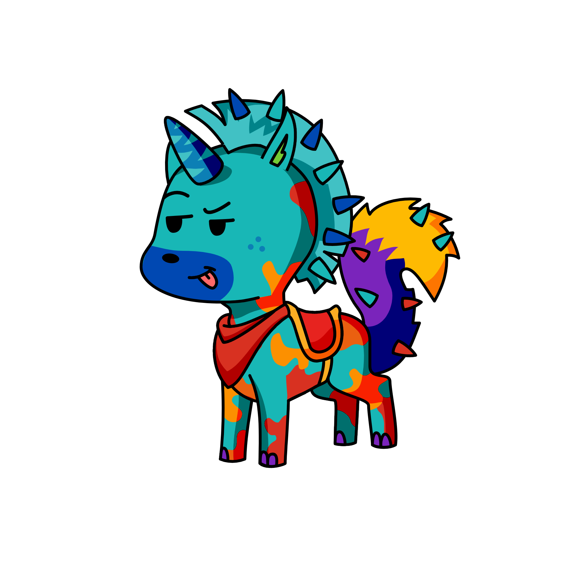 camocorn, the unicorn