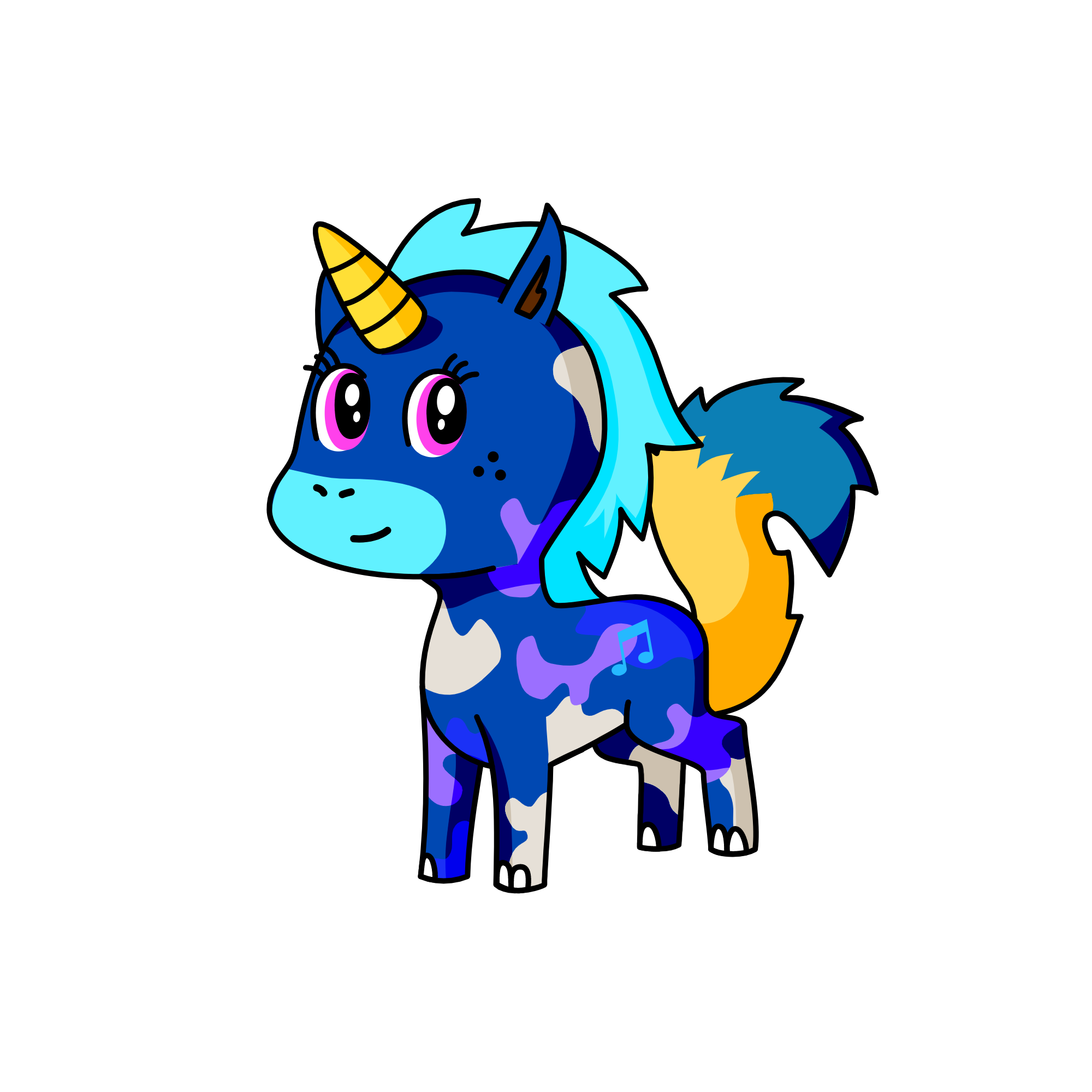 micky, the unicorn