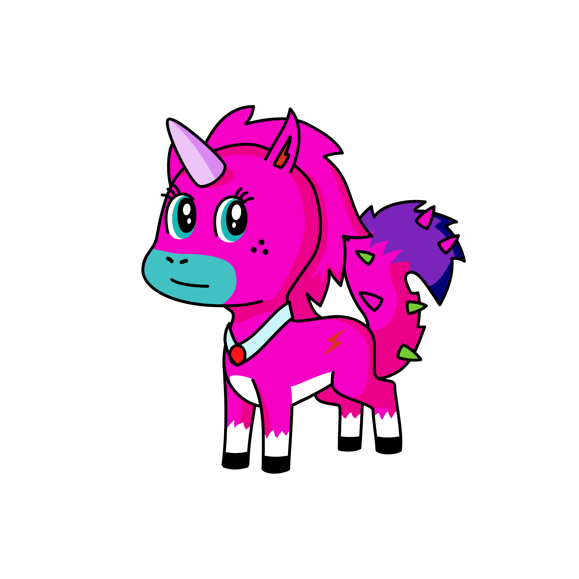 funny, the unicorn