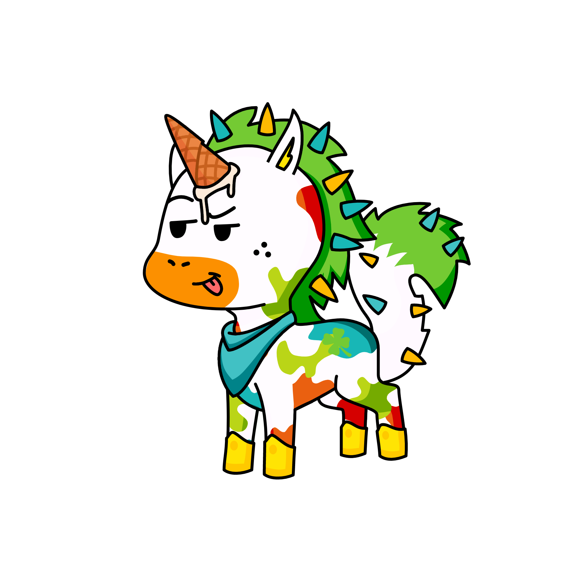 Ice-cream, the unicorn