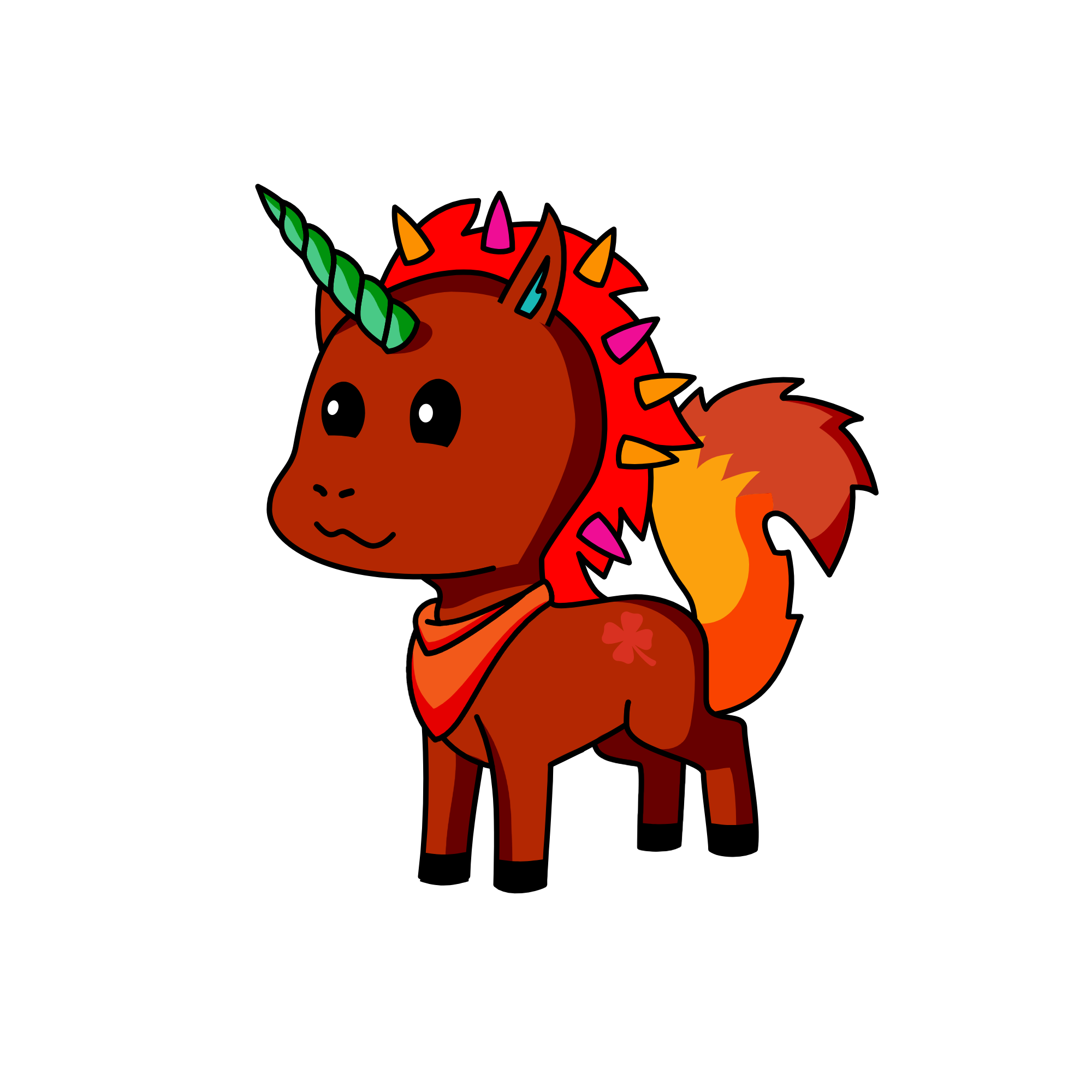 fluffy, the unicorn
