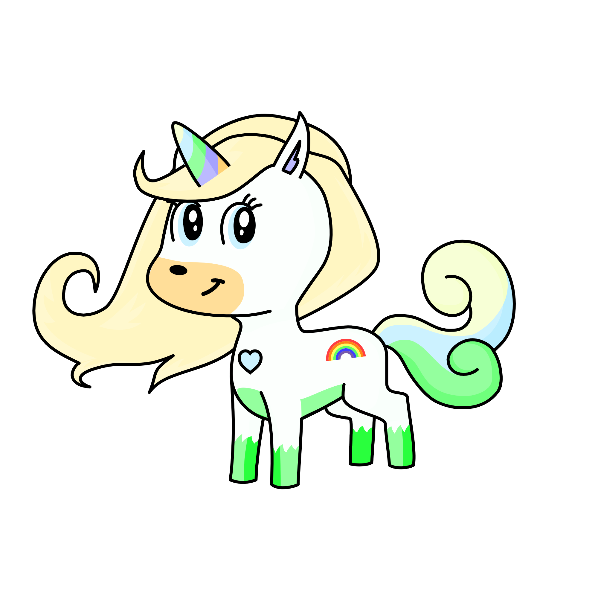 stupid, the unicorn