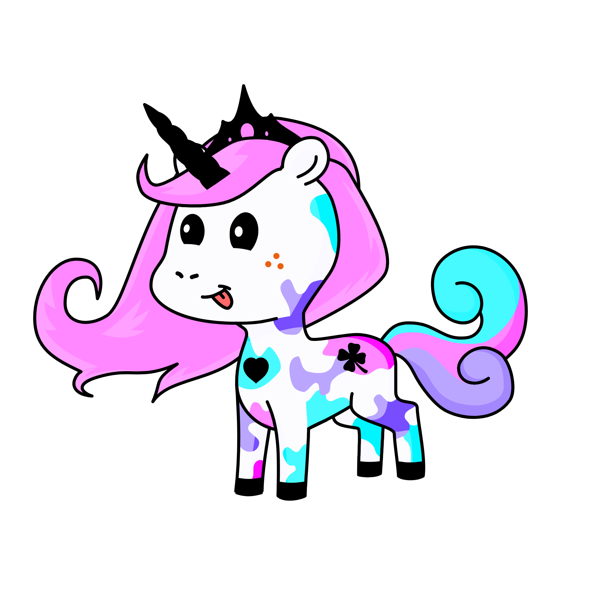candy, the unicorn