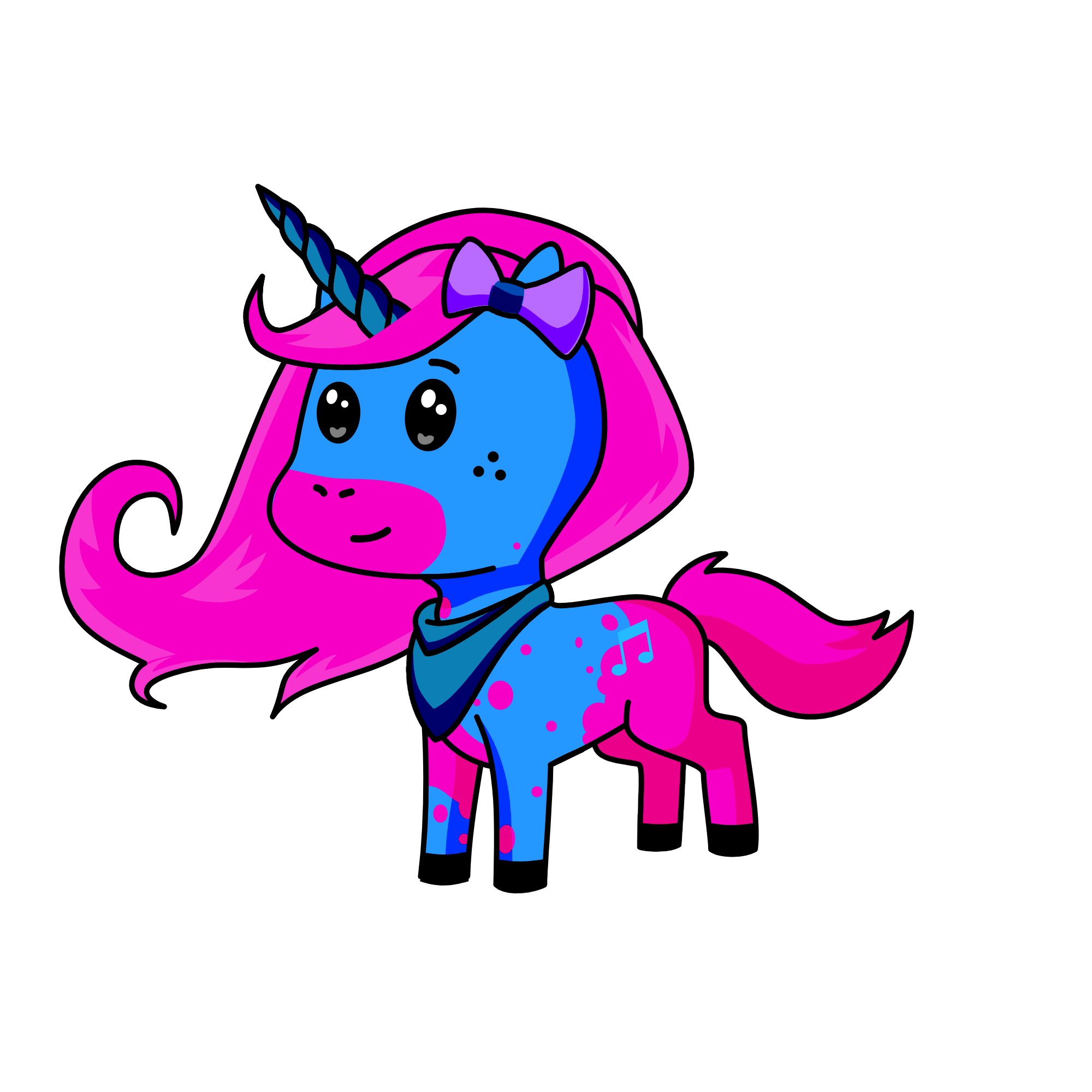 Beauty, the unicorn