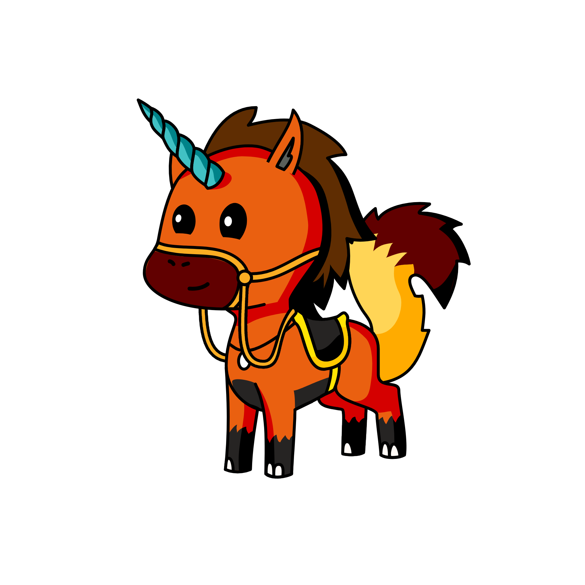 night fox, the unicorn