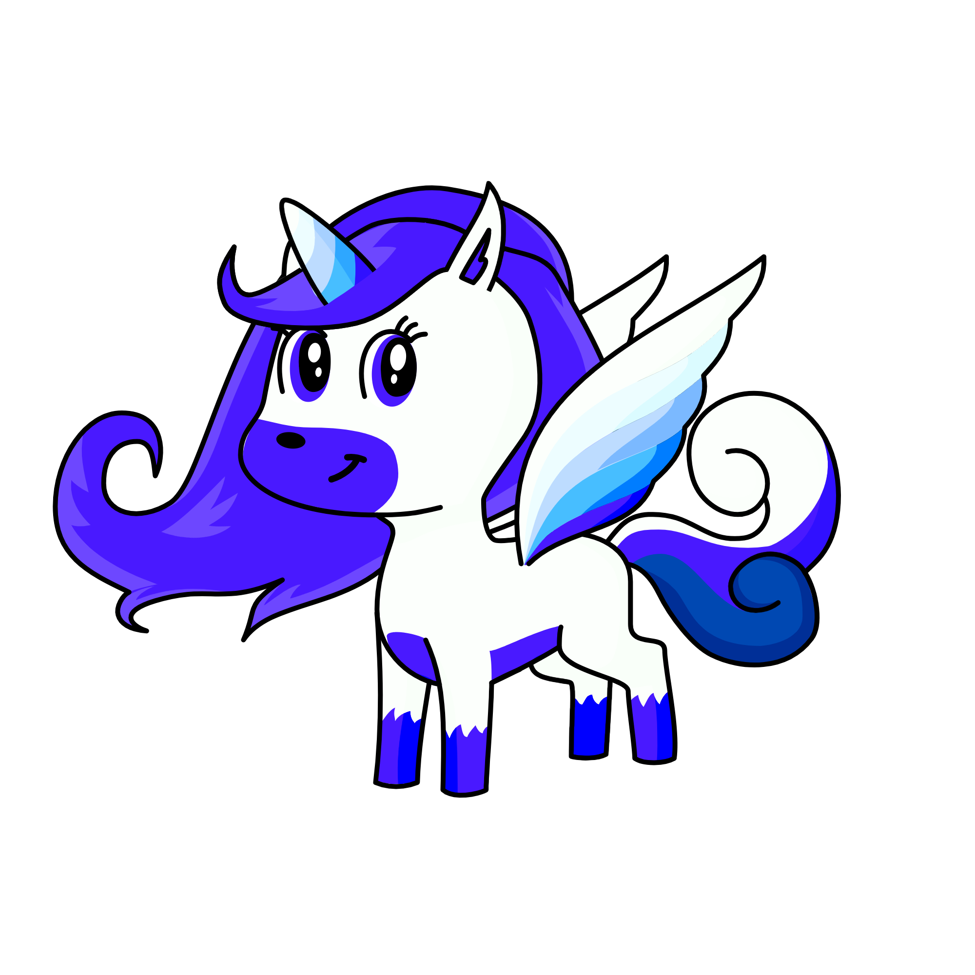 Icey, the unicorn