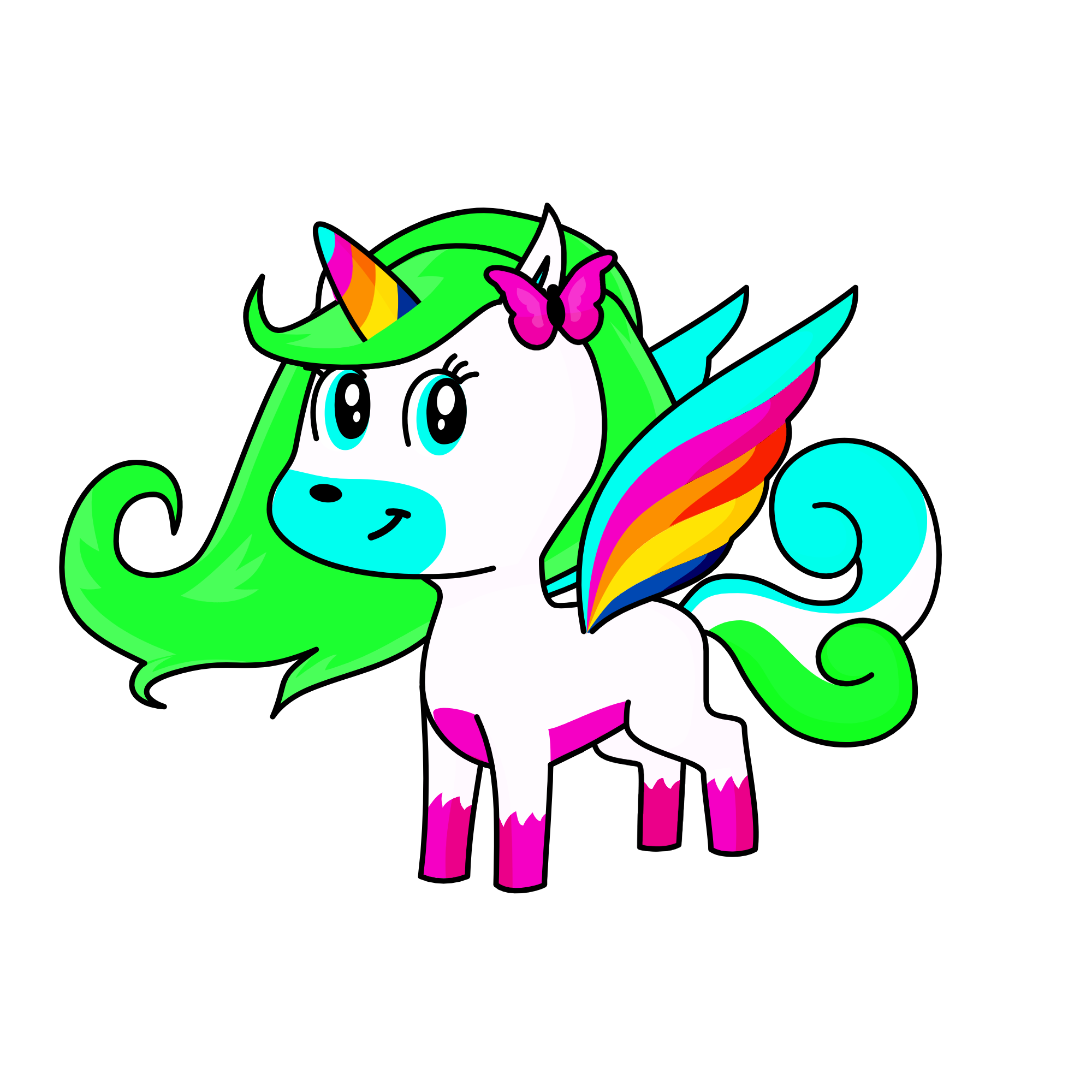 Sparkle, the unicorn