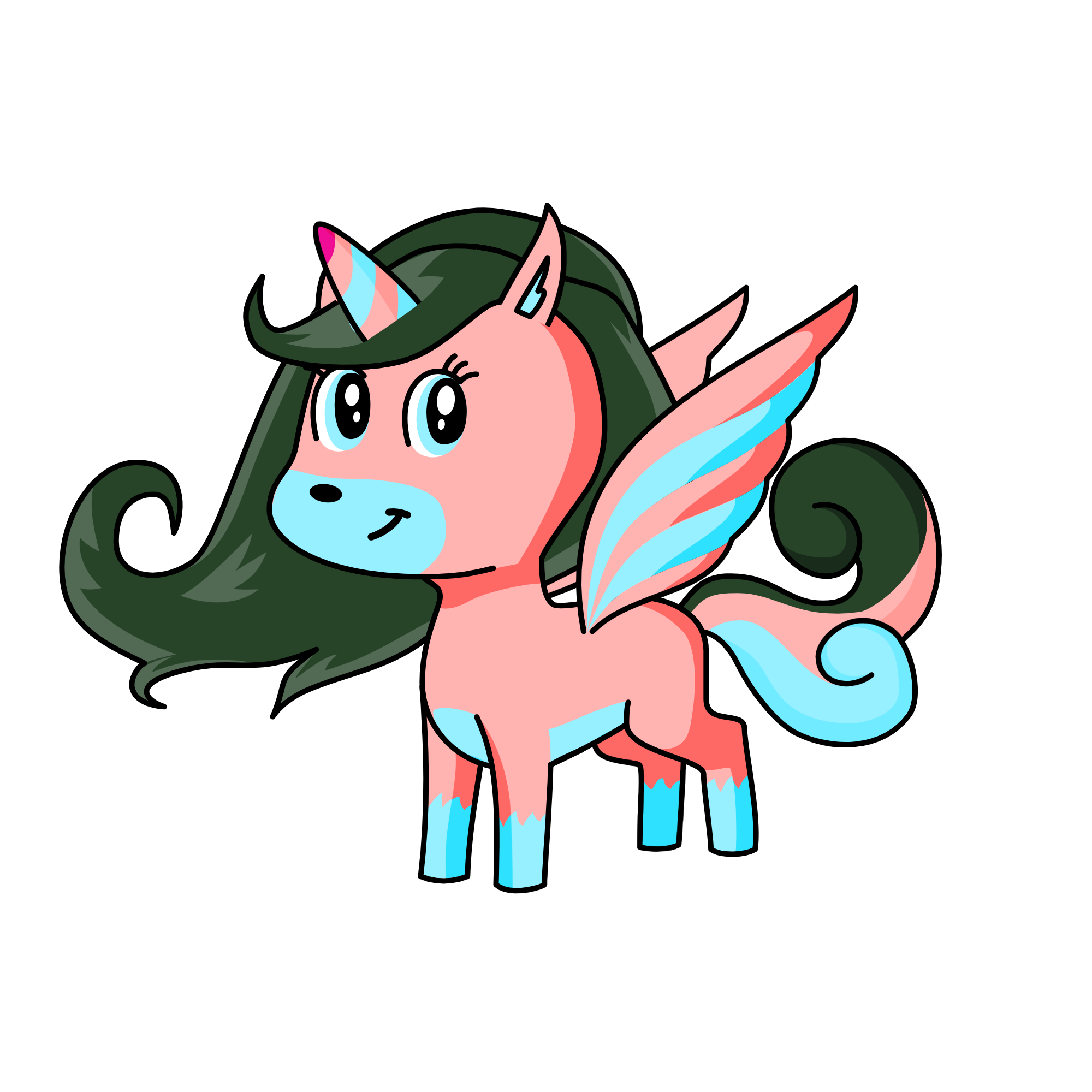 Cherry, the unicorn