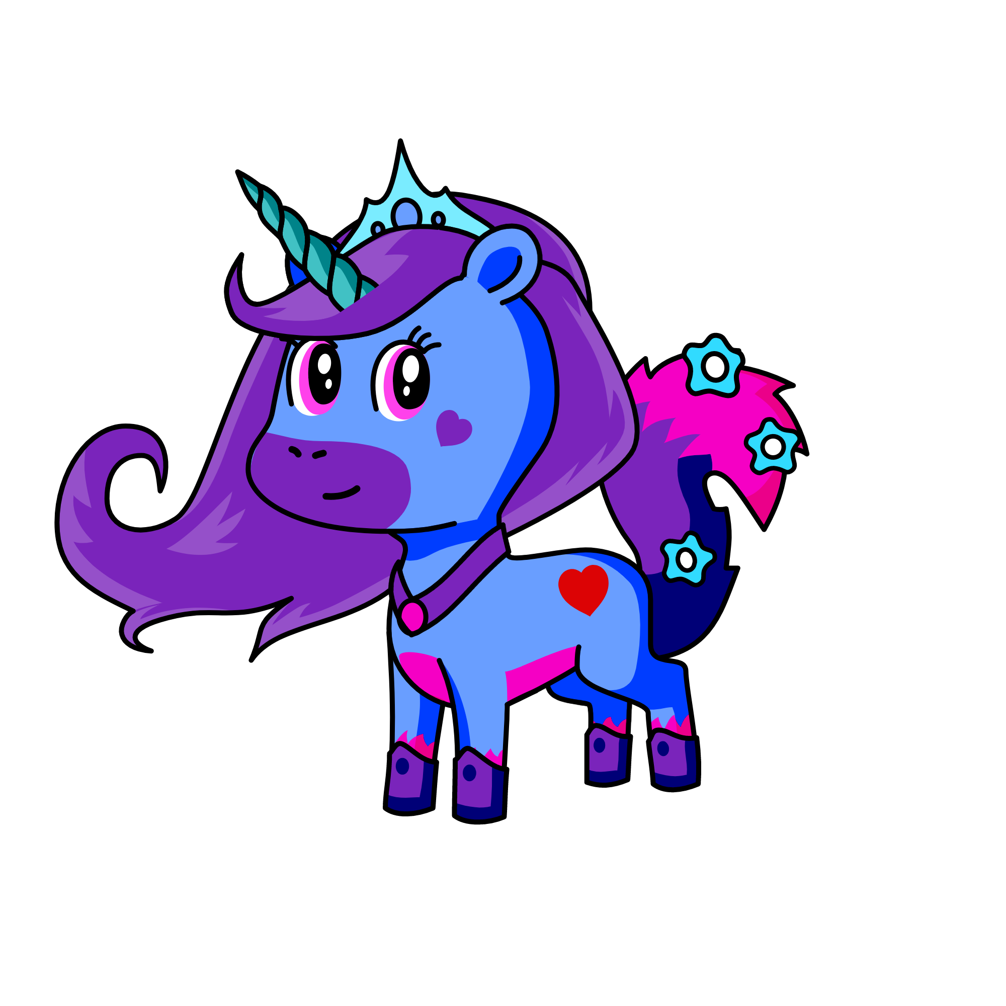 midnight, the unicorn