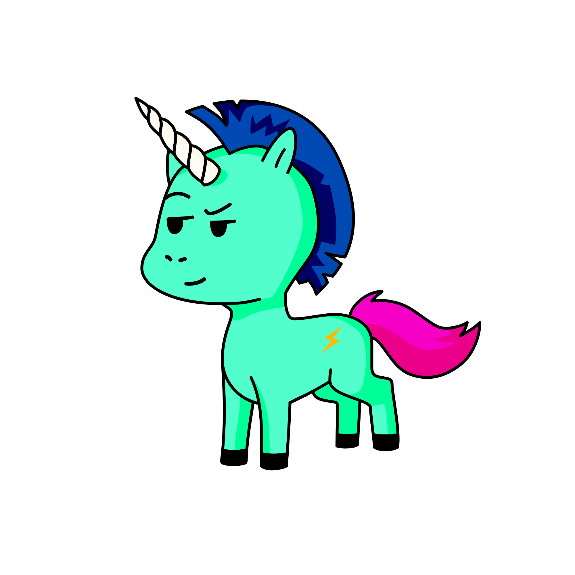 dash, the unicorn