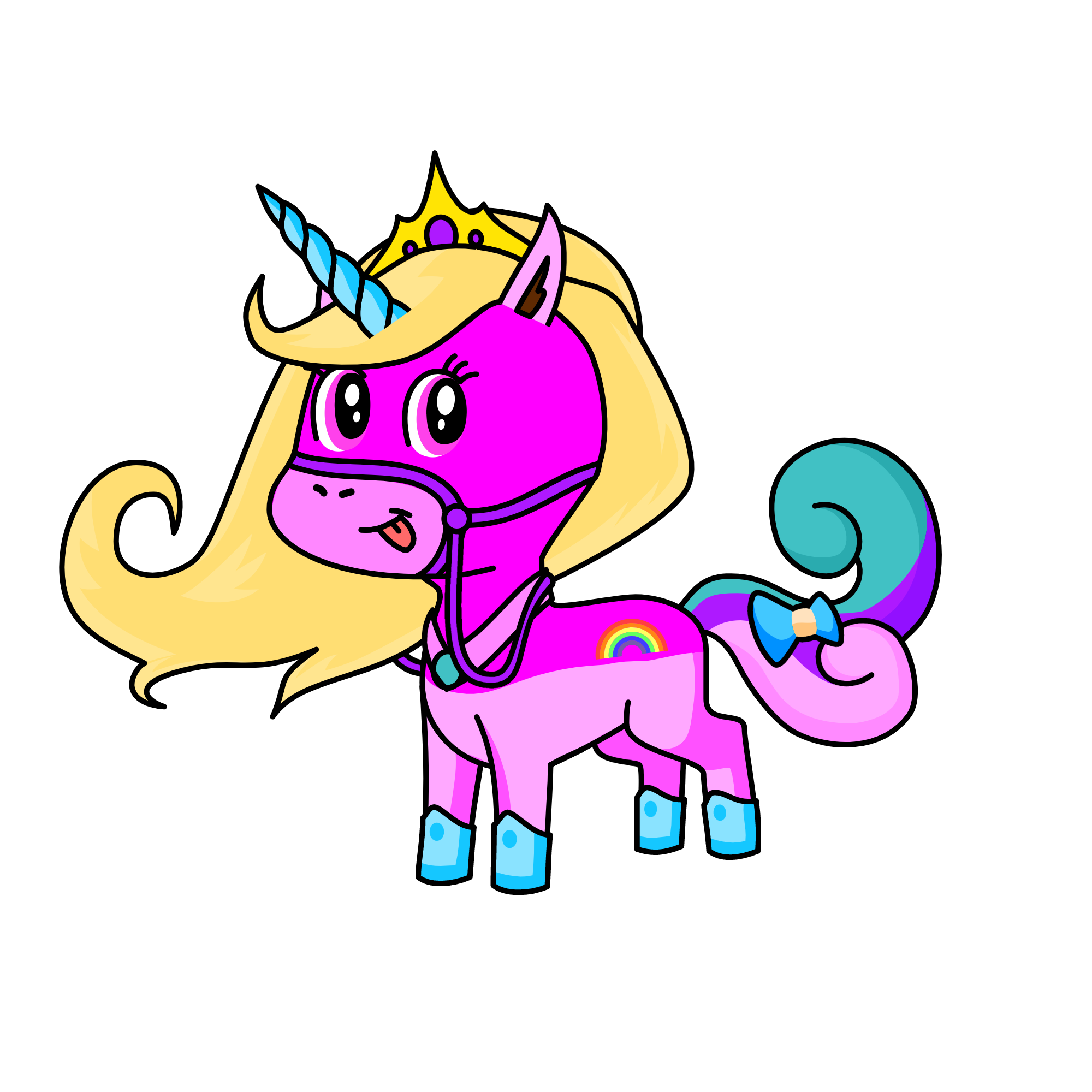 Elaine, the unicorn