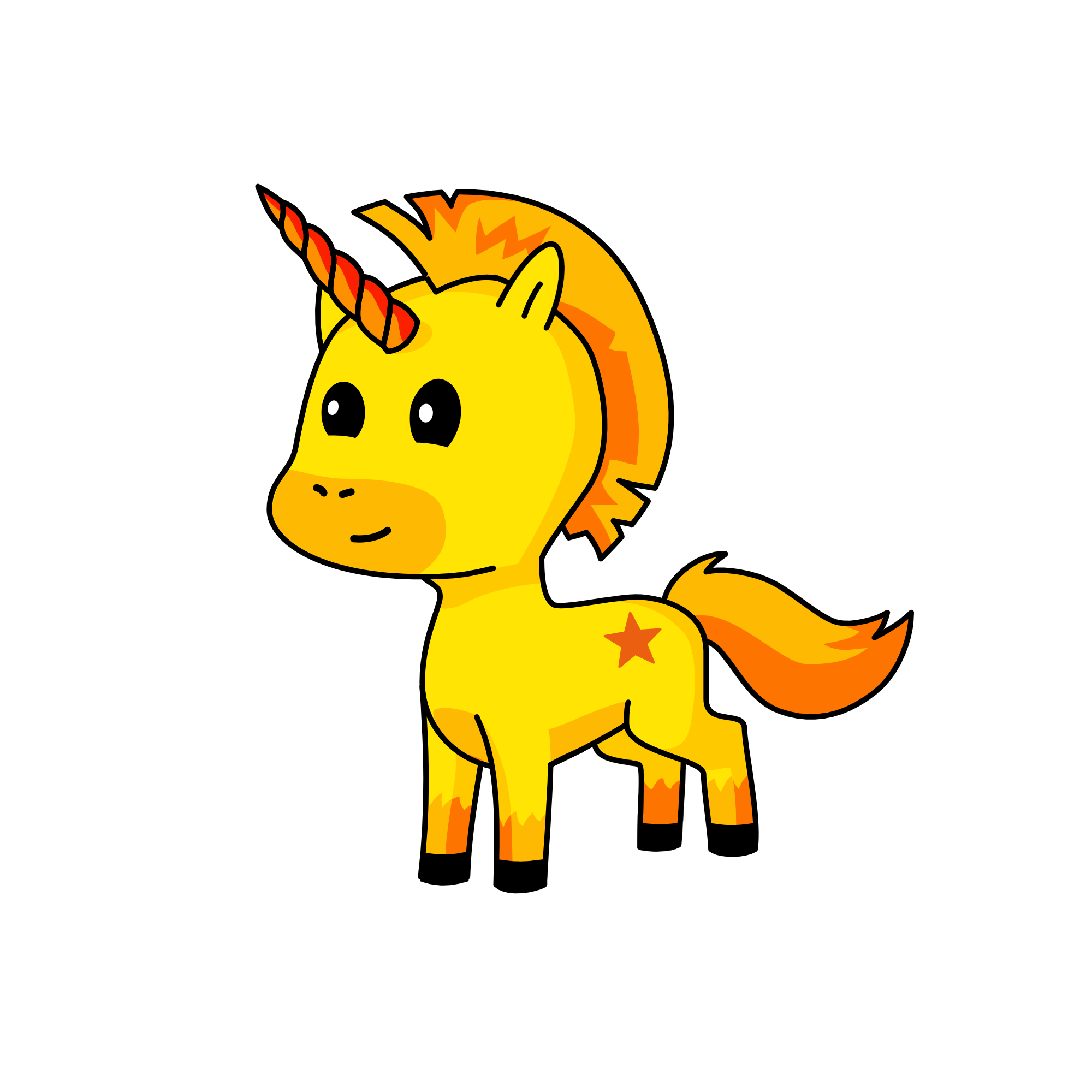 Banana, the unicorn