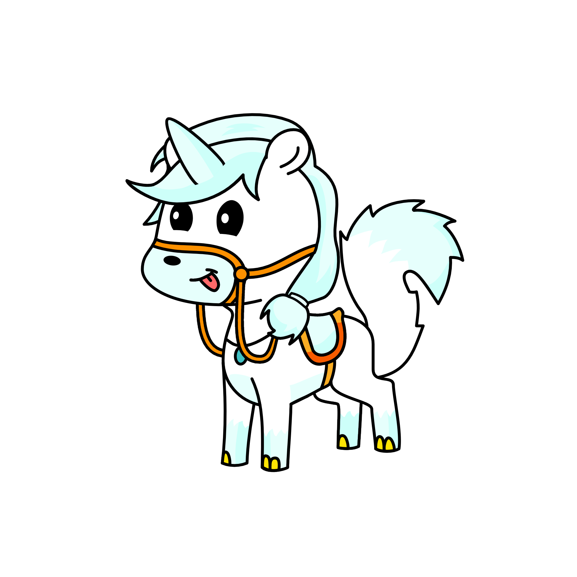 snow, the unicorn