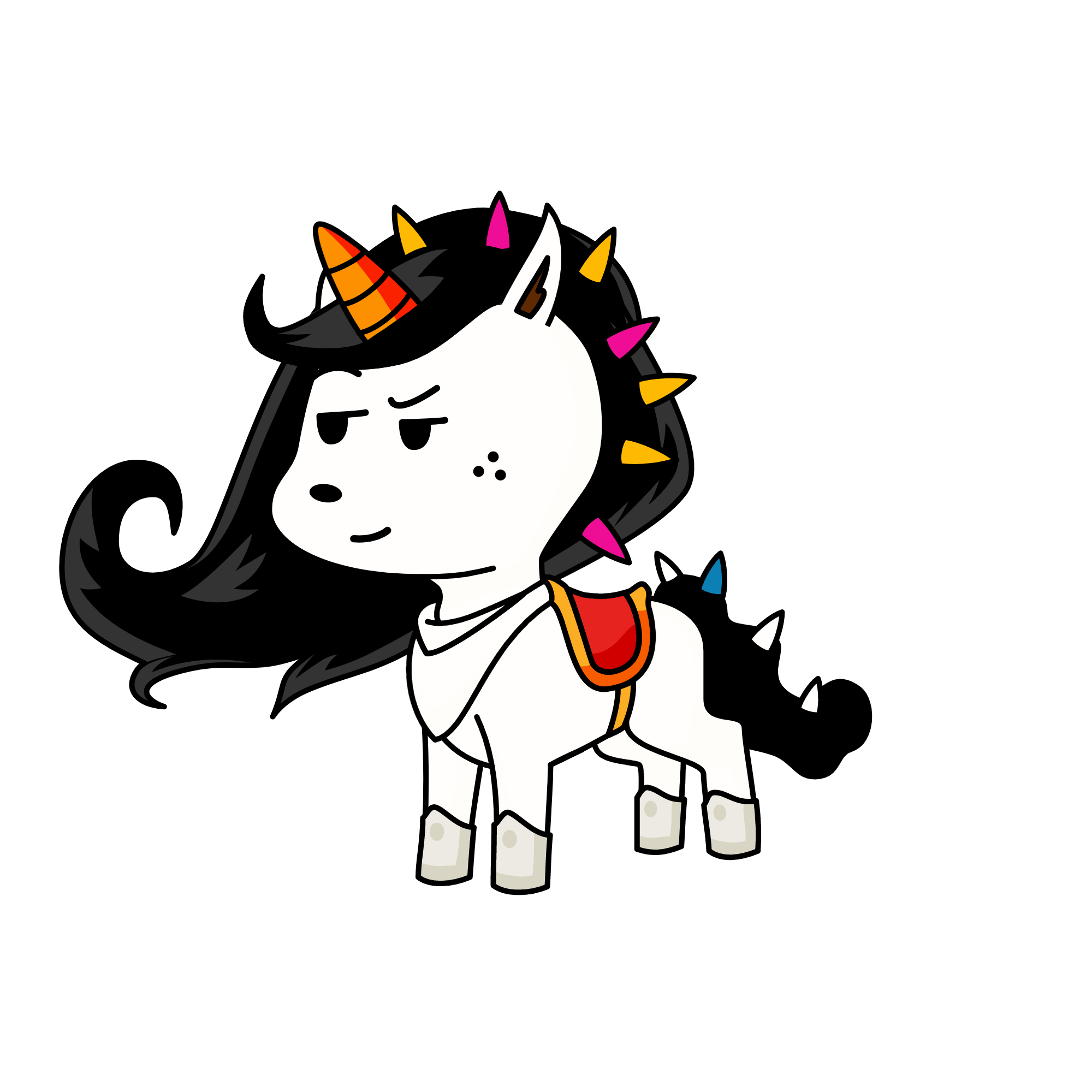 dibi, the unicorn