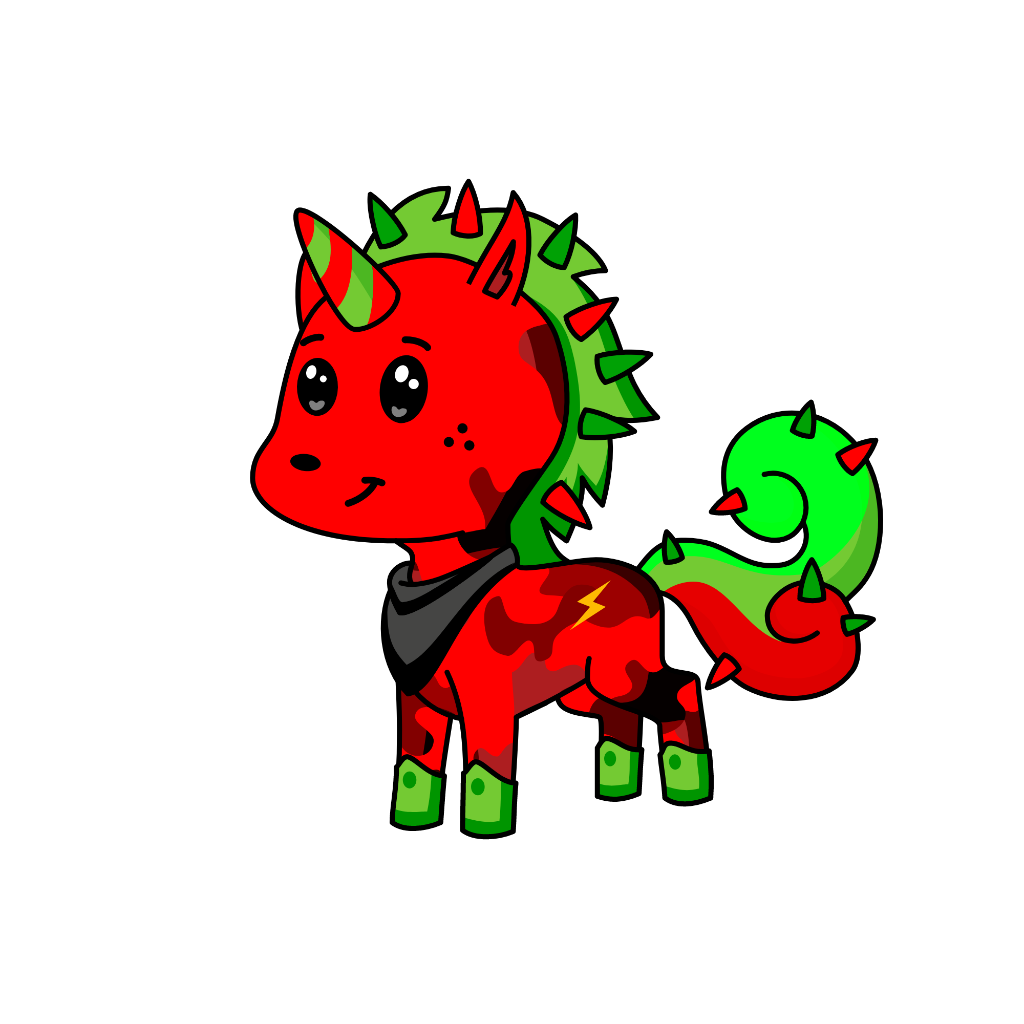Pokii, the unicorn