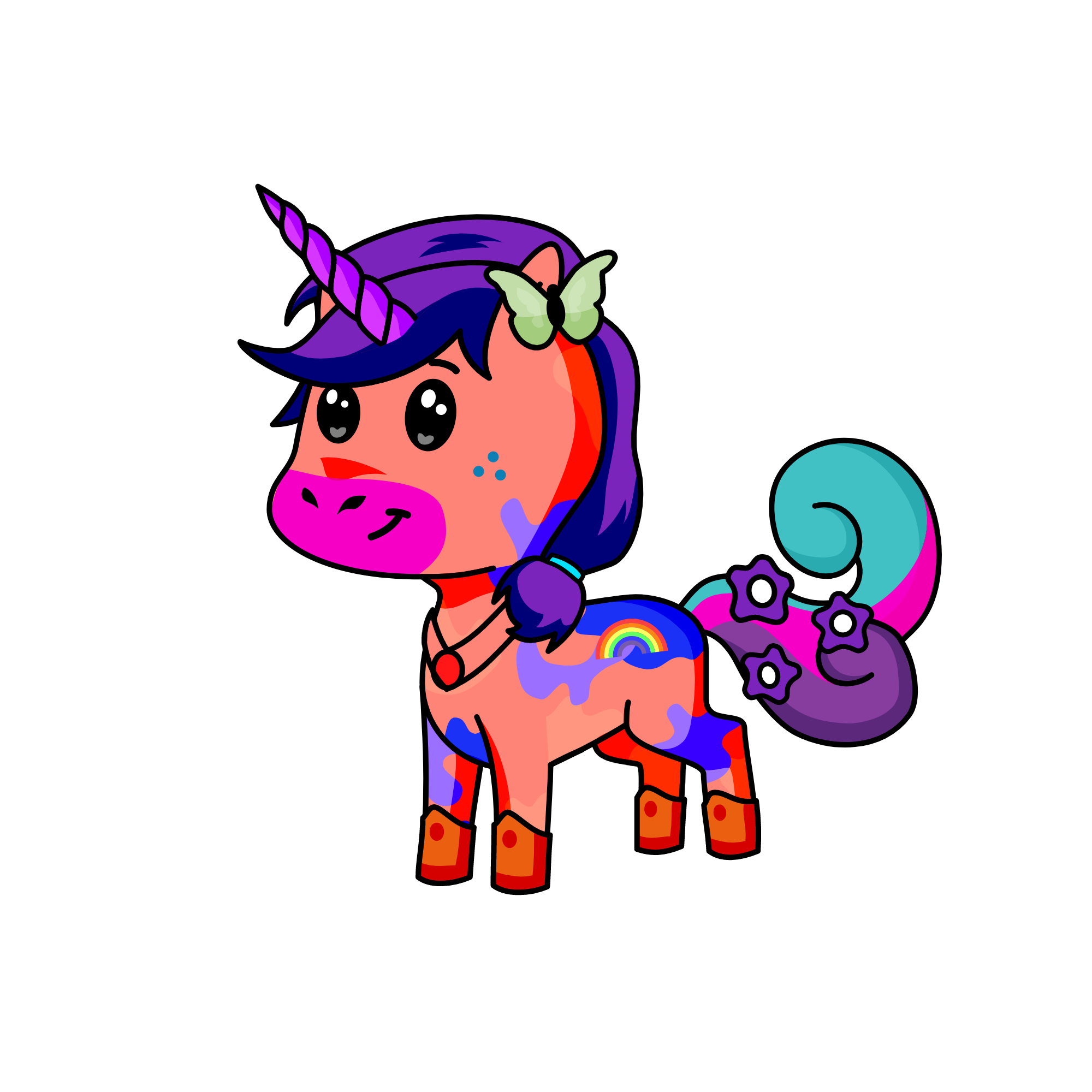 tae tae, the unicorn