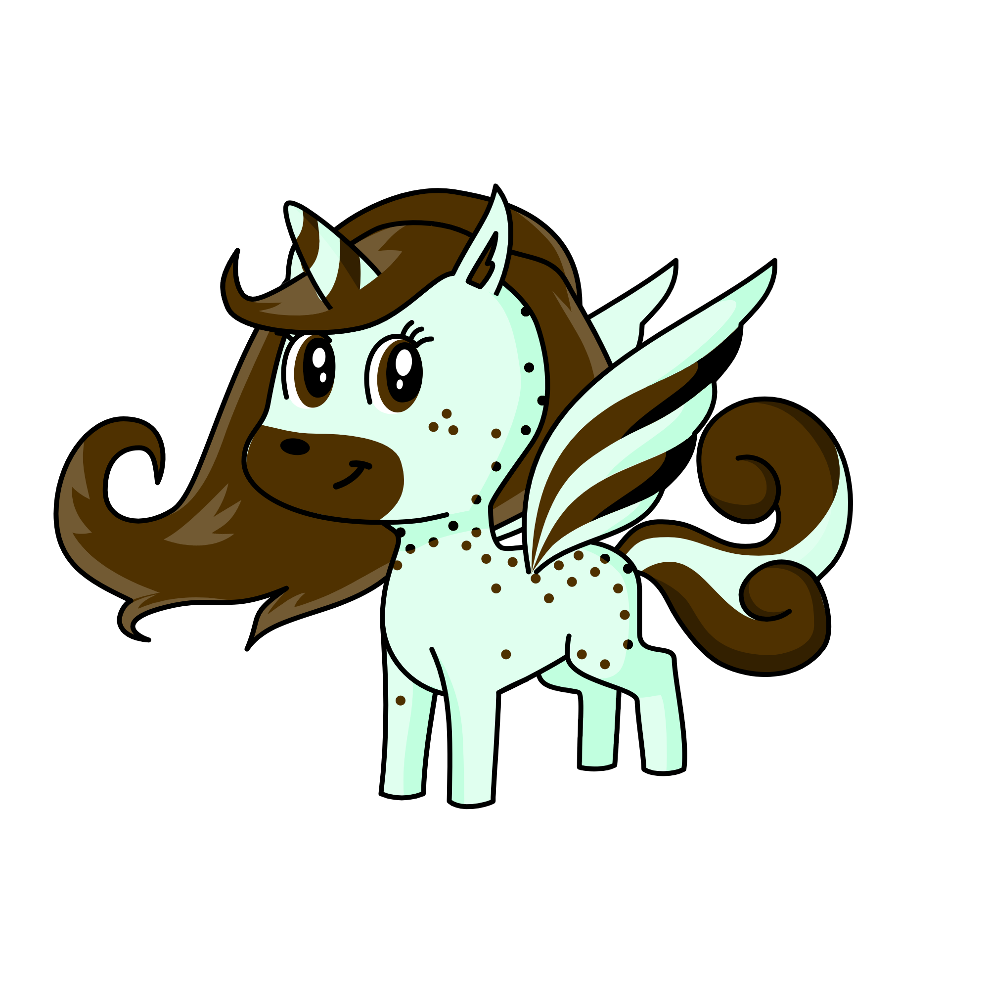 Minty🍡🍡🍡🍡, the unicorn