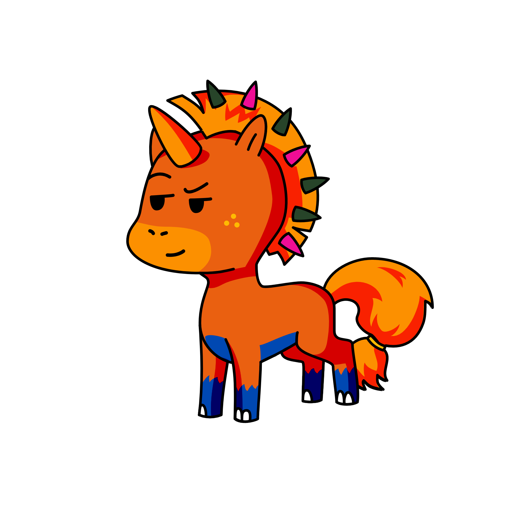 pl^l$ll, the unicorn