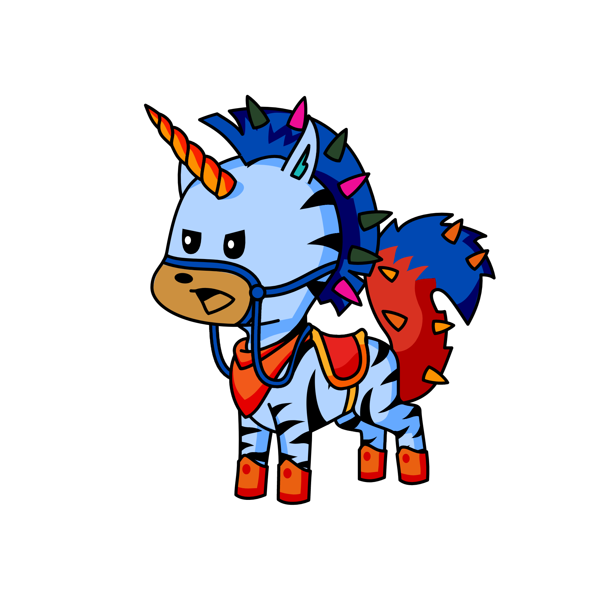 destruction, the unicorn