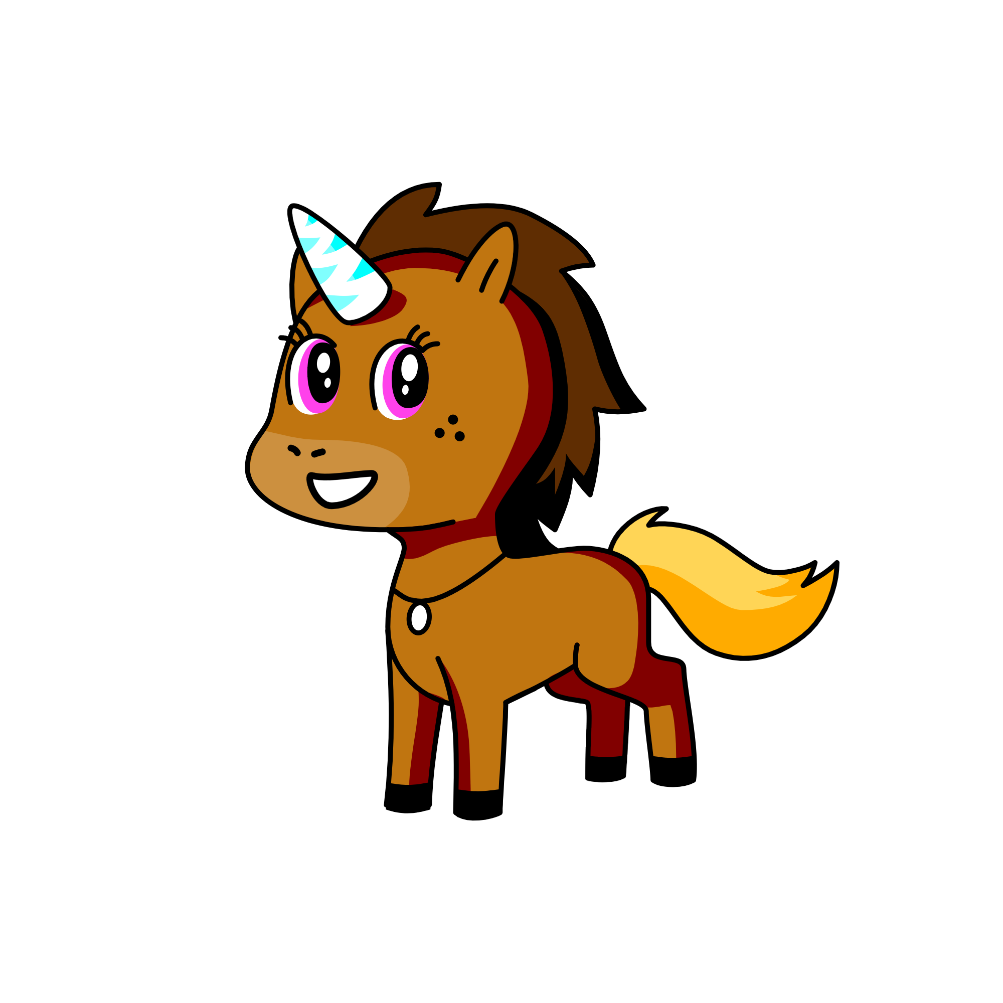 gtnuivrdih7r5iuhou8uopjjfgghjn, the unicorn