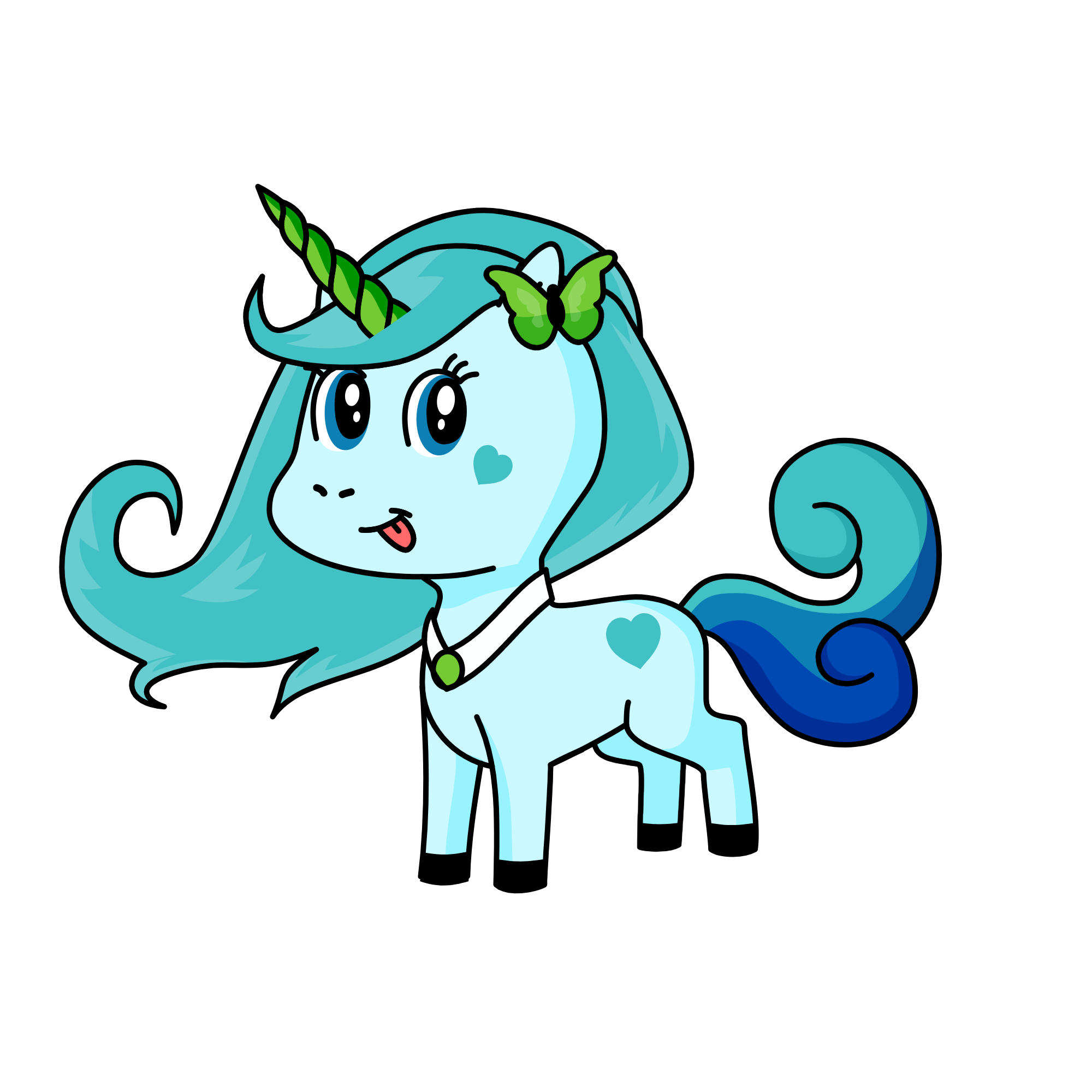 Lollo, the unicorn