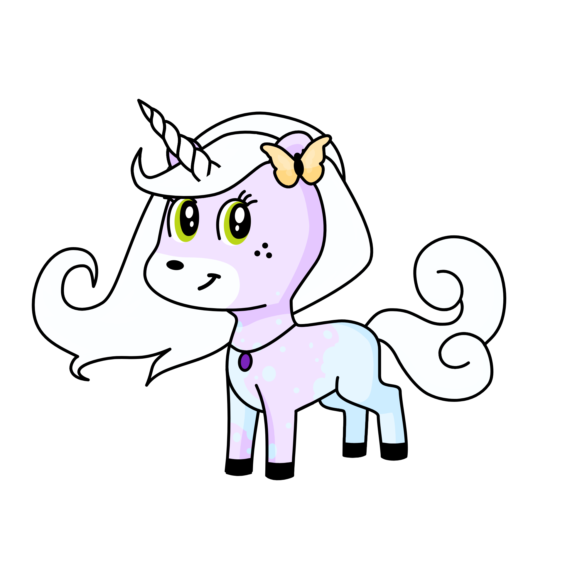 Sparkle, the unicorn
