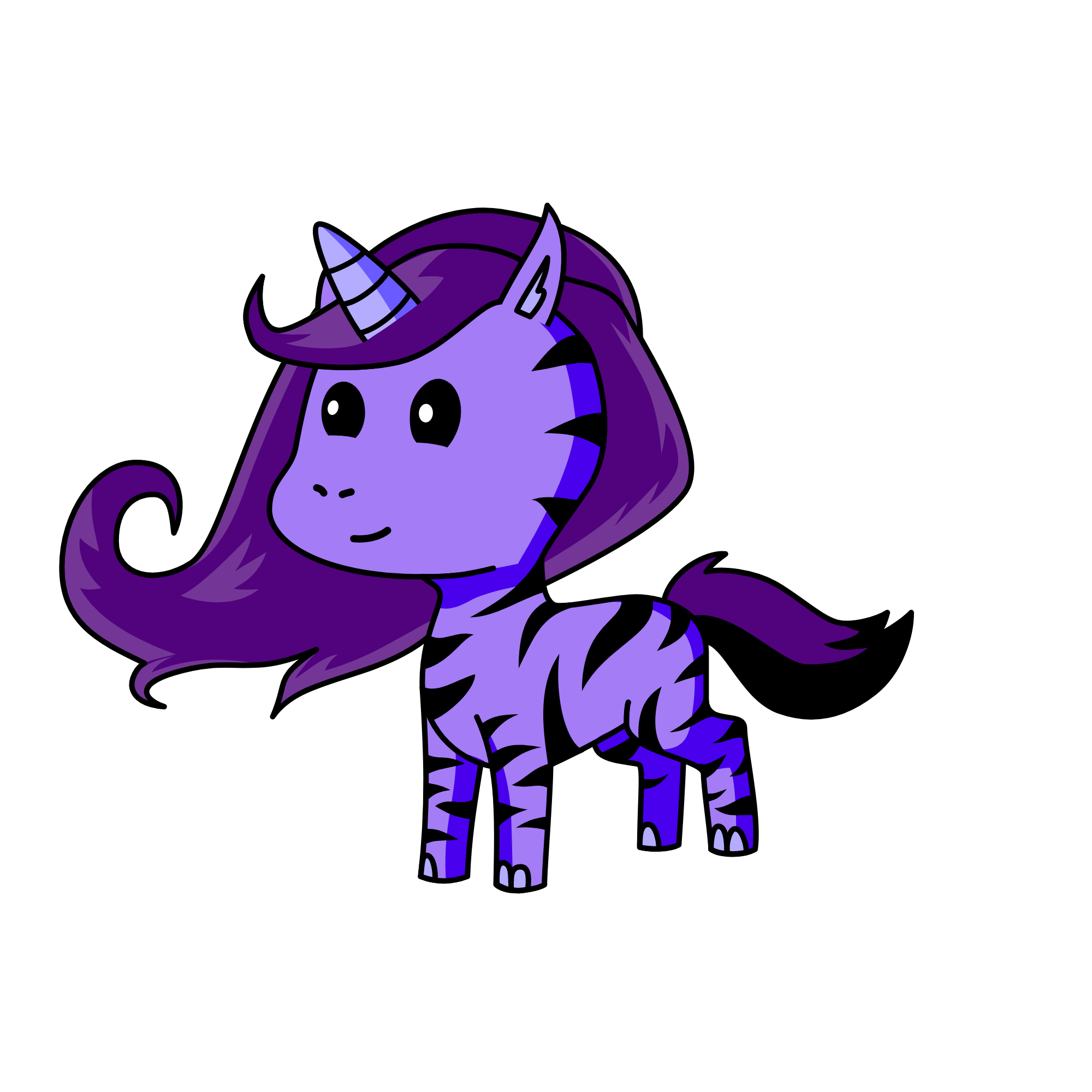 Nigttime Tiger, the unicorn