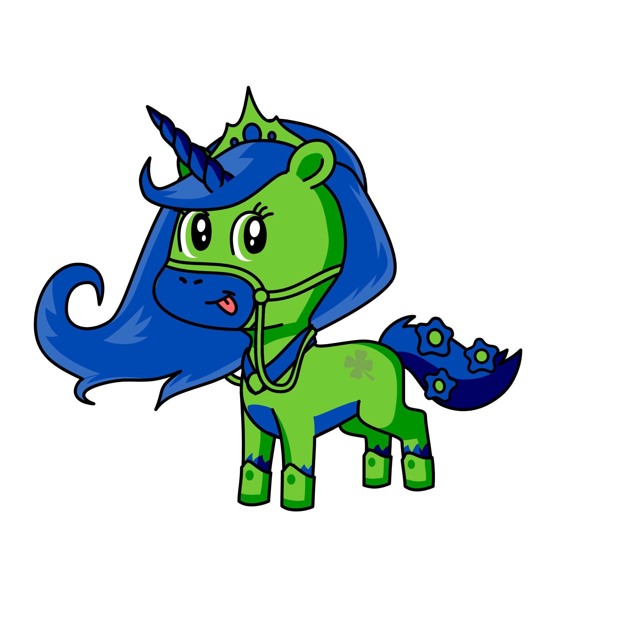 princess of the forest diana, the unicorn