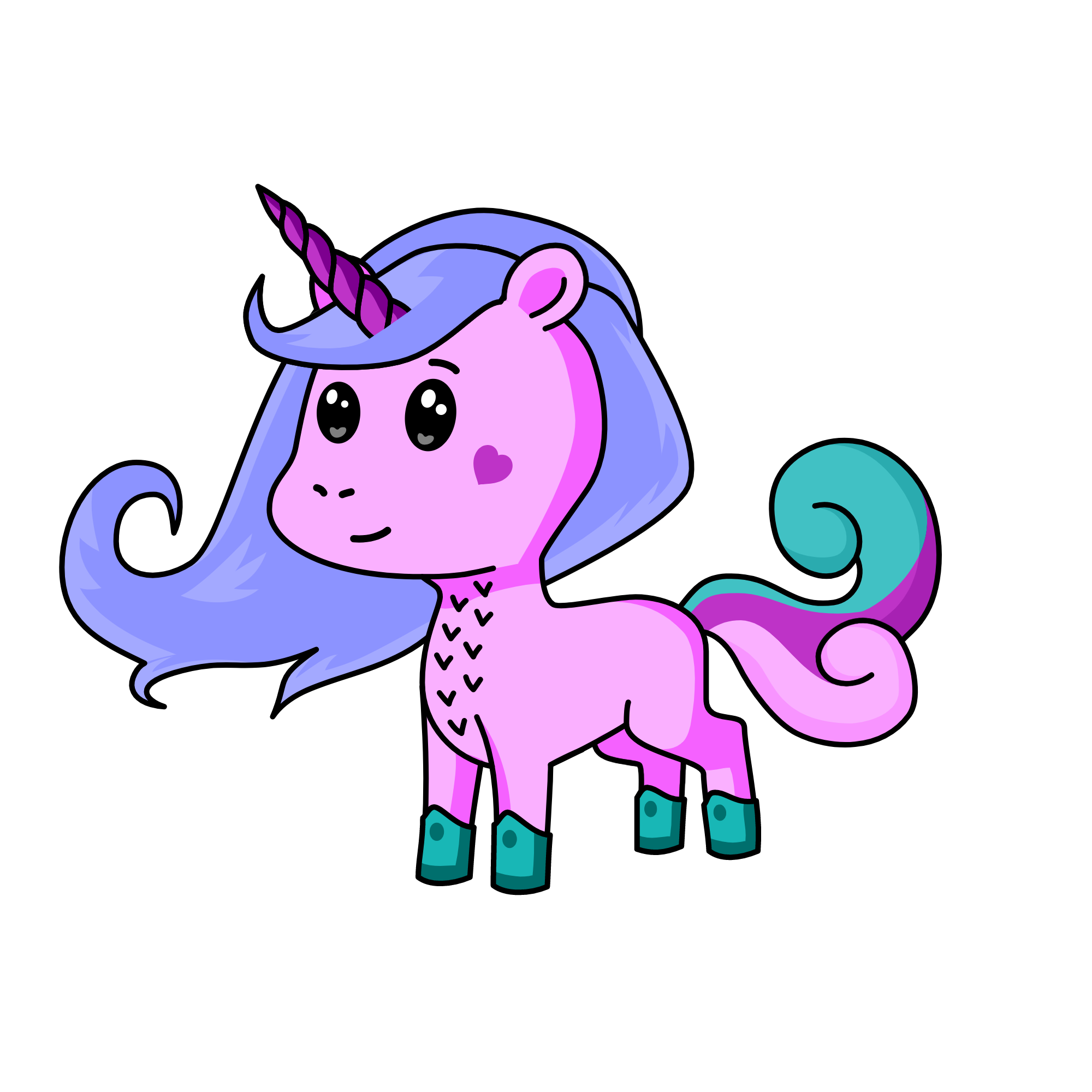 cloud, the unicorn