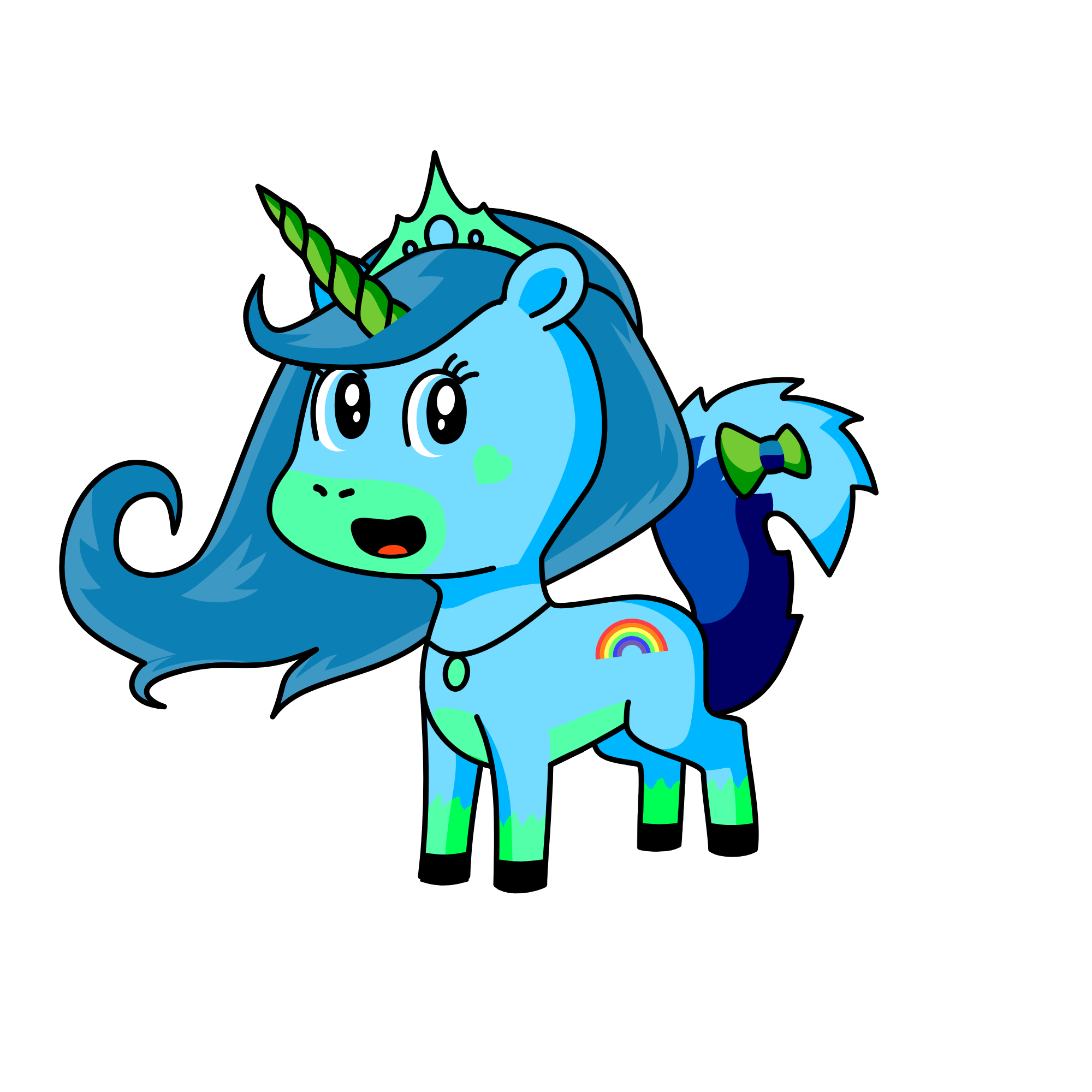 princess of the day skyler, the unicorn