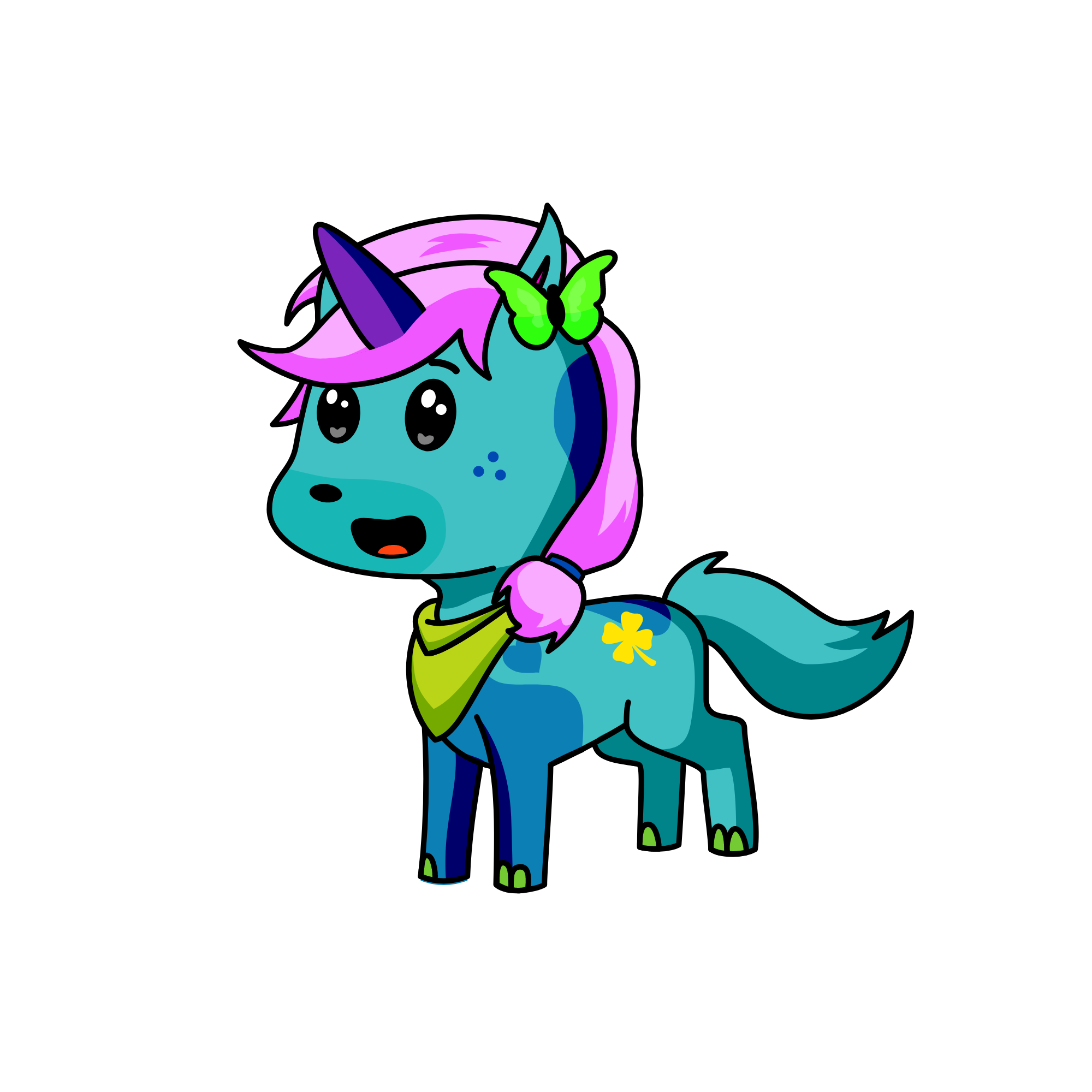 Mini, the unicorn