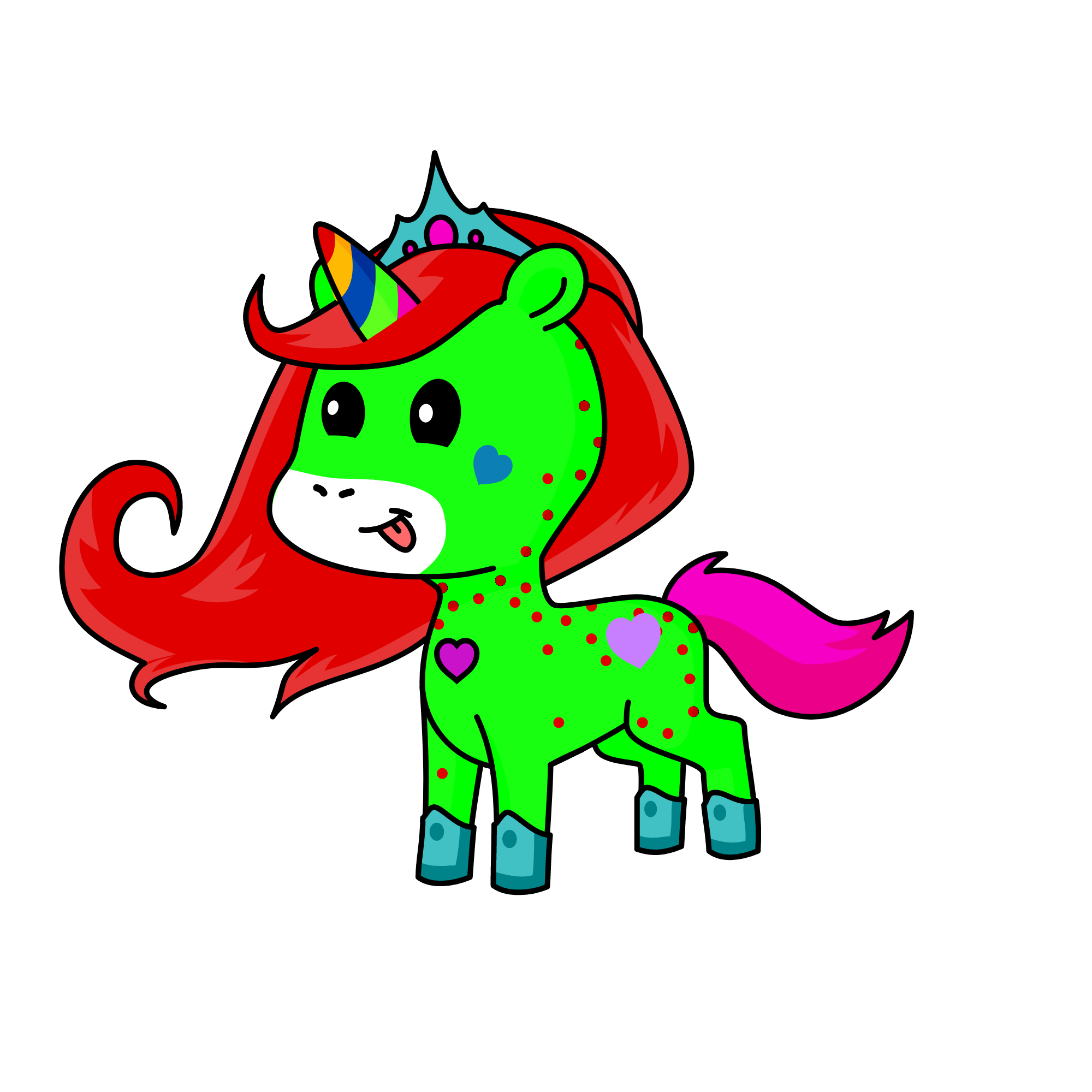 Nighta, the unicorn