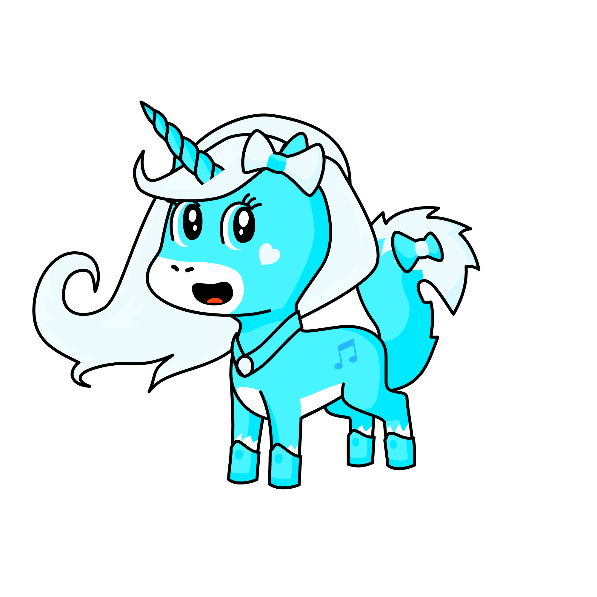 princess of ice alaska, the unicorn