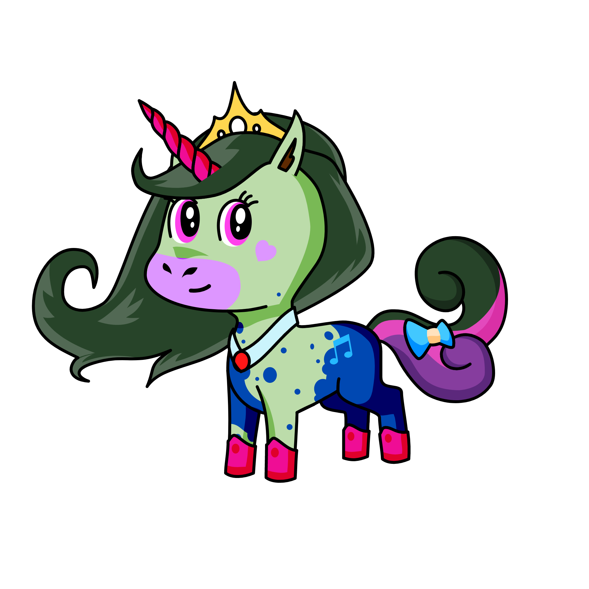 dhgej, the unicorn