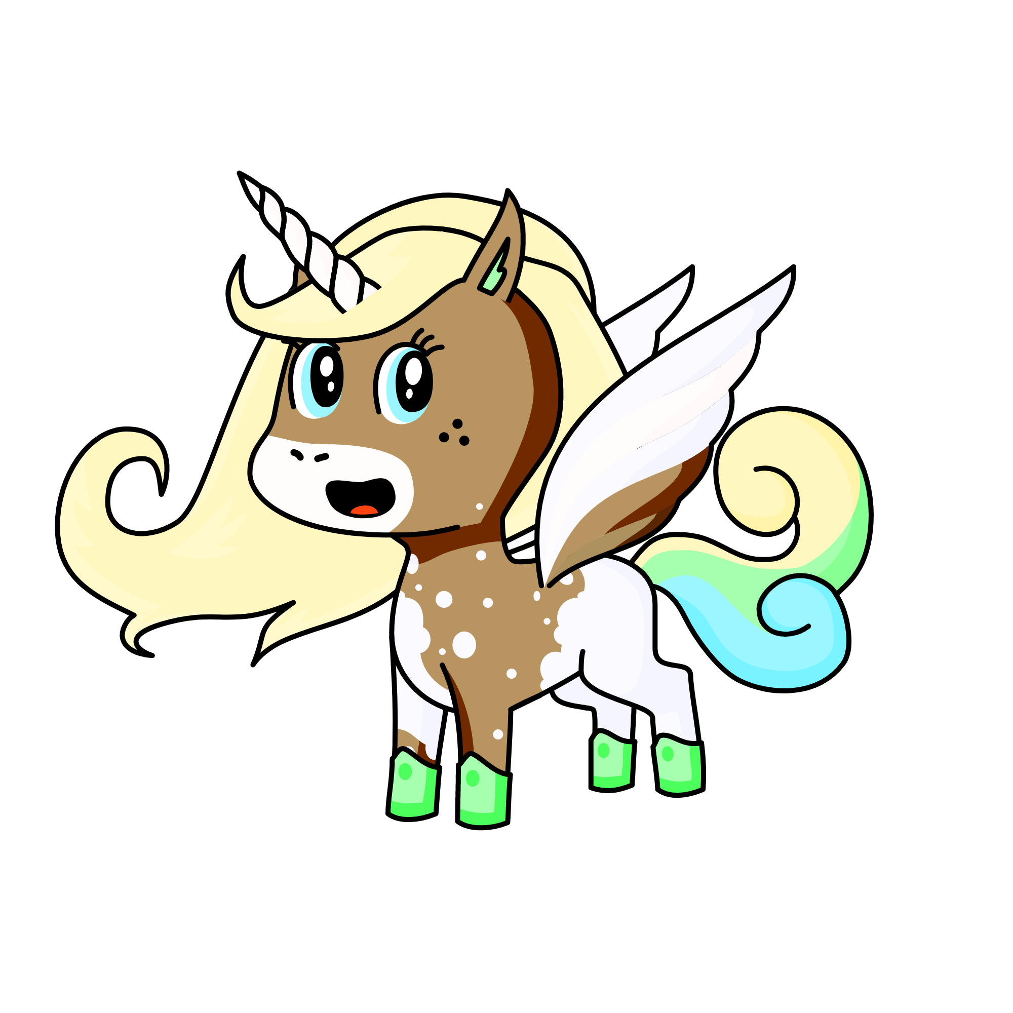 Cock sucker, the unicorn